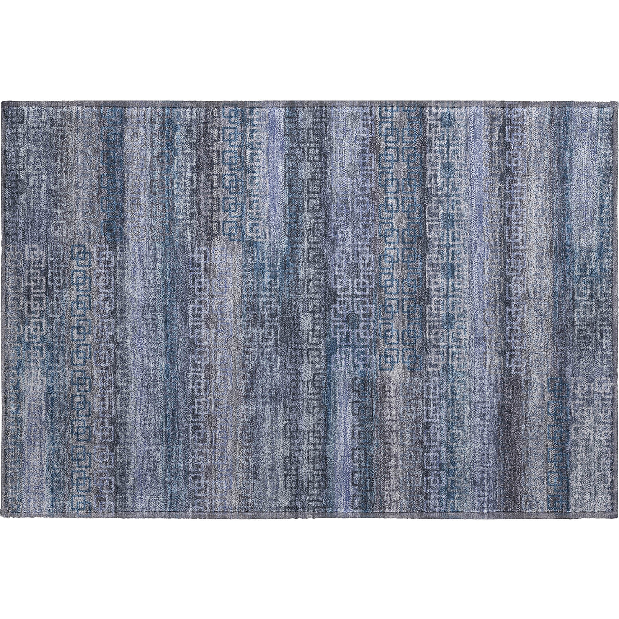 Valletta Machine Washable Transitional Taupe Brown Rug 1'8" x 2'6" #shape_Rectangle