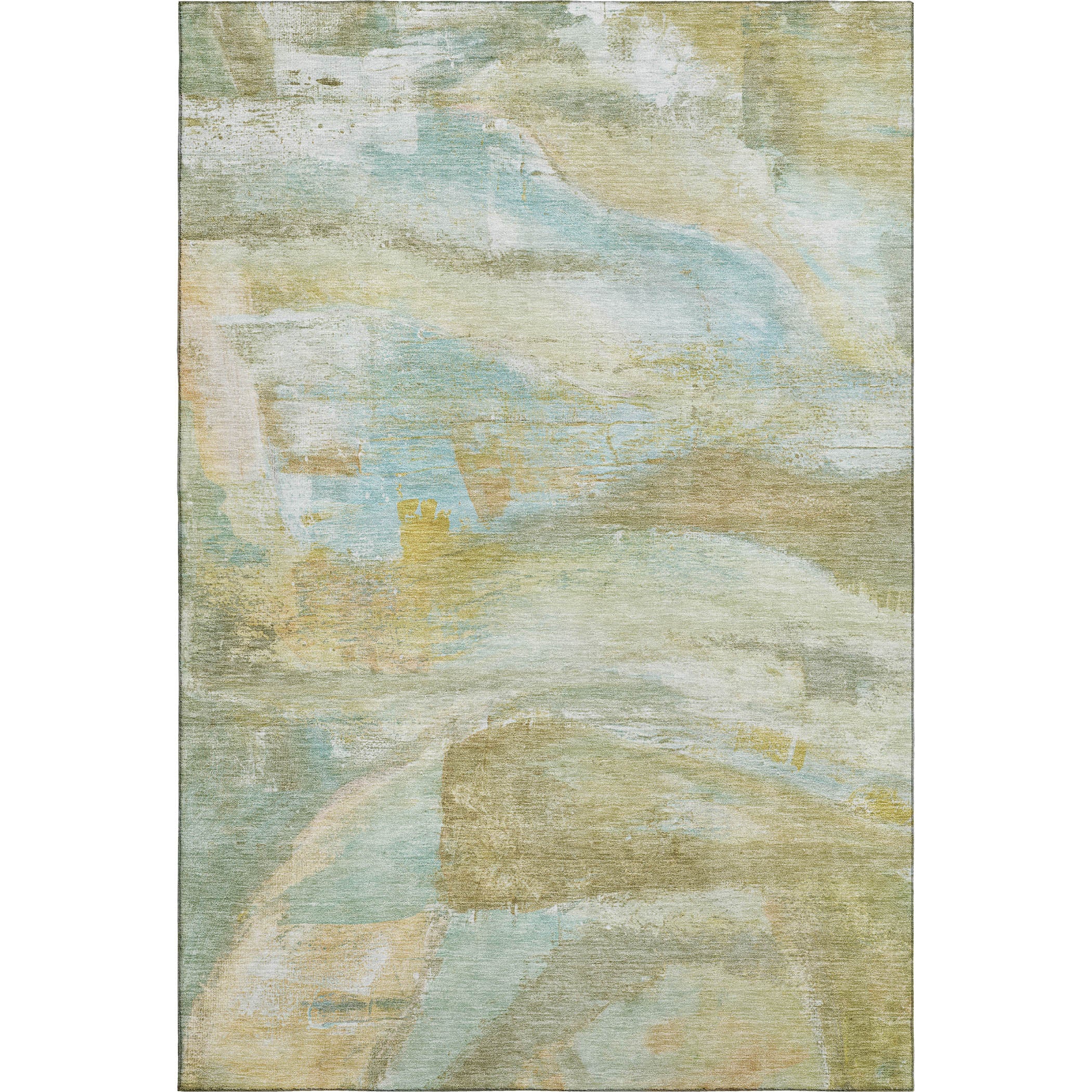 Lima Machine Washable Transitional Beige Brown Rug 2'6" x 3'10" #shape_Rectangle