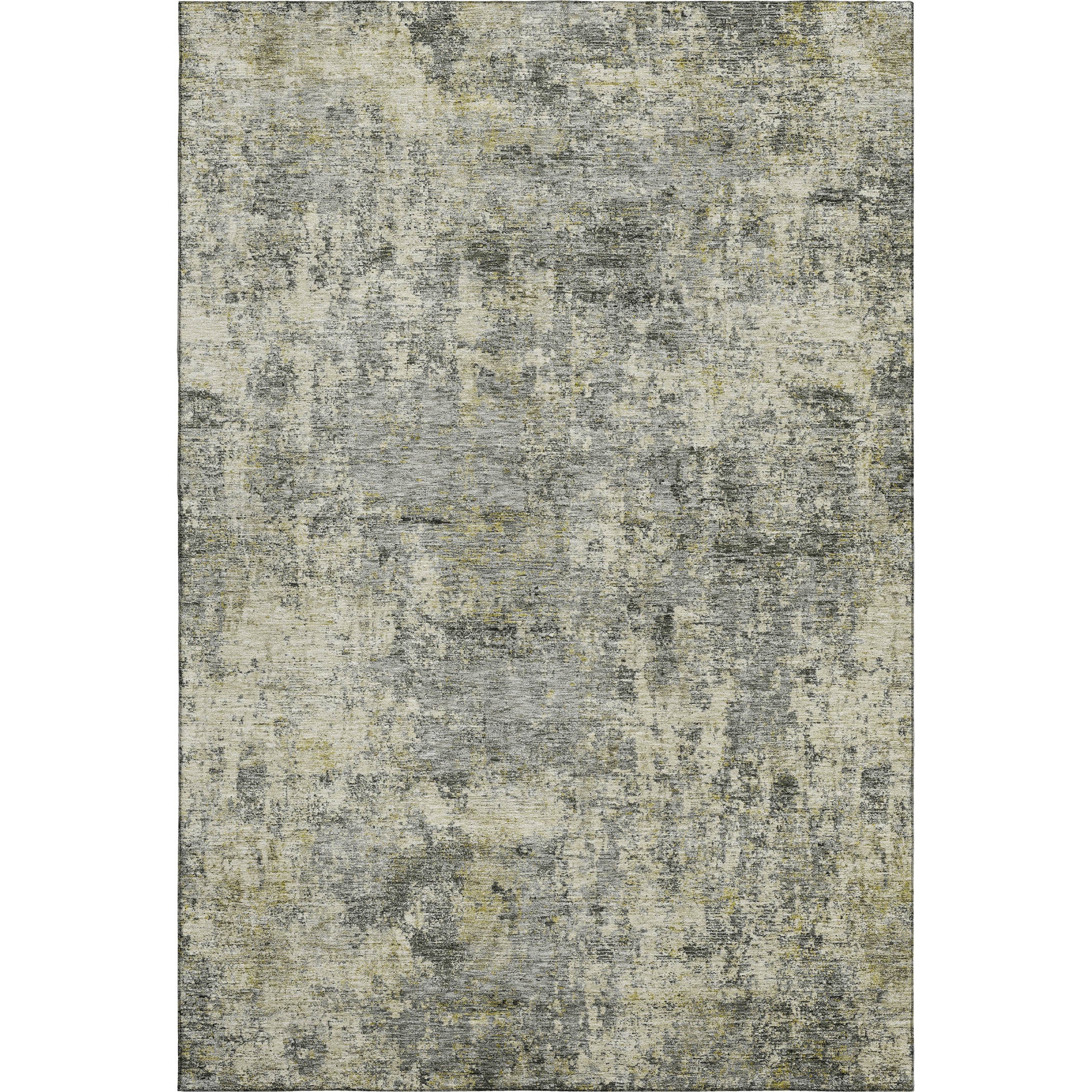Marrakech Machine Washable Transitional Pewter Gray Rug 2'6" x 3'10" #shape_Rectangle