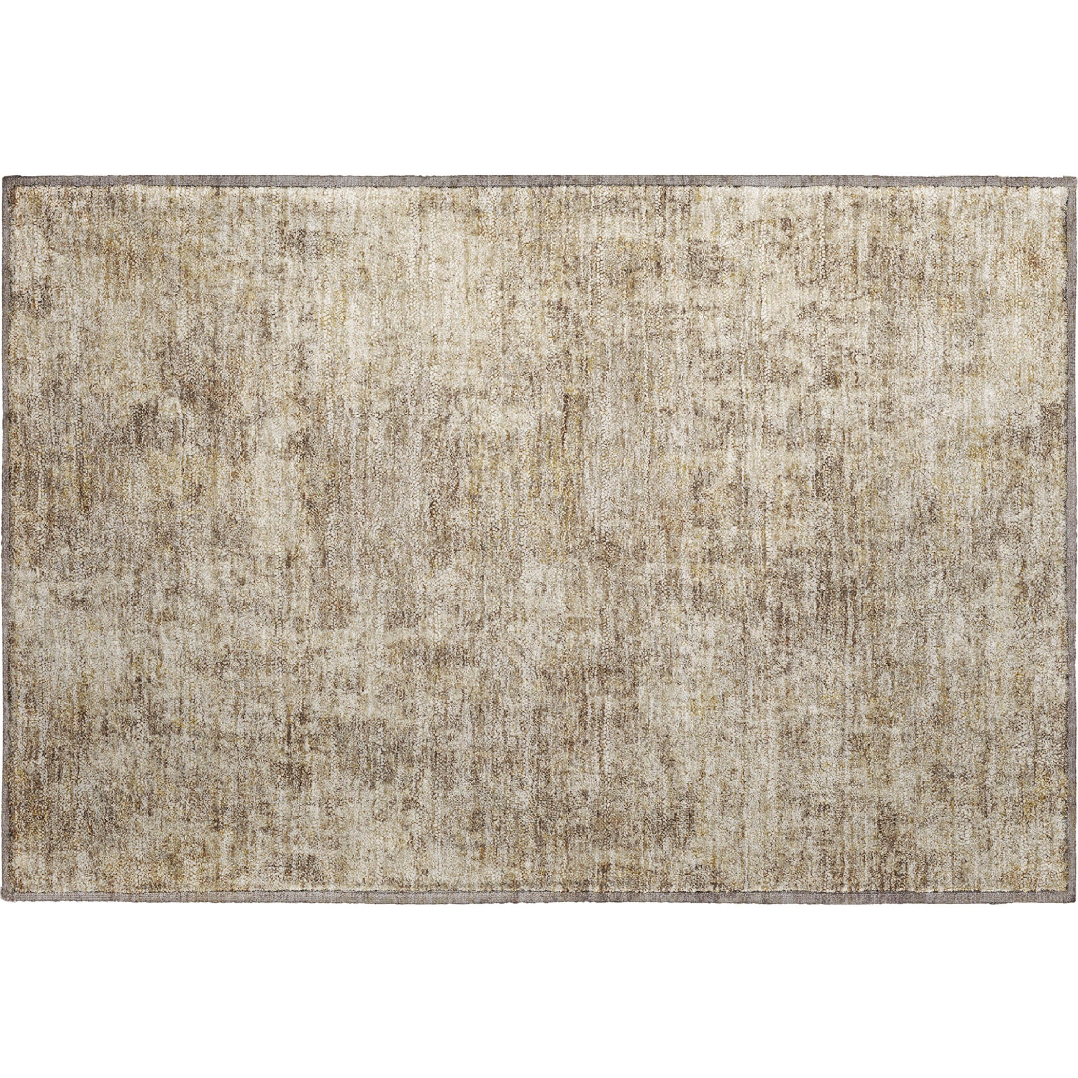 Marrakech Machine Washable Transitional Taupe Brown Rug 1'8" x 2'6" #shape_Rectangle
