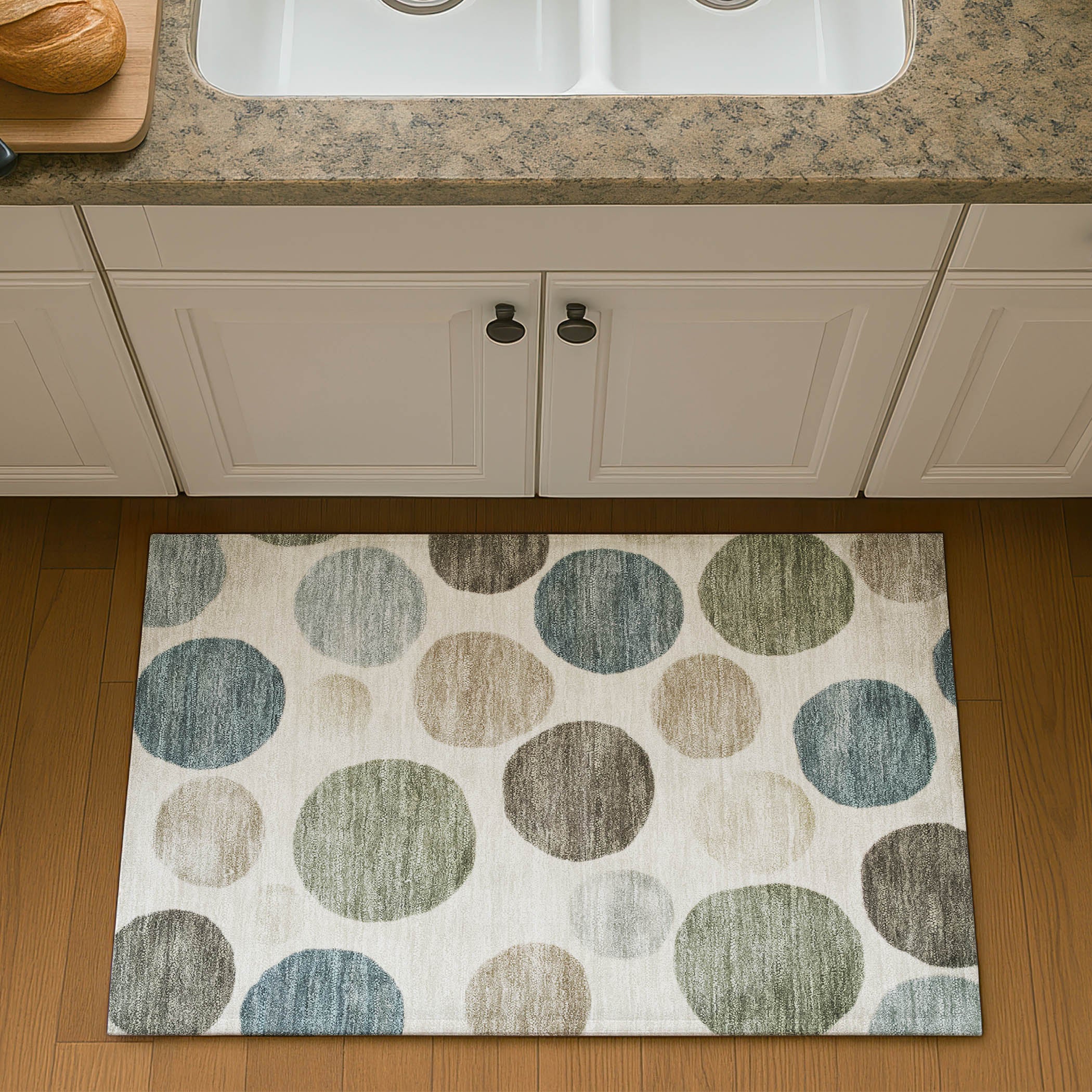 Vienna Machine Washable Transitional Ivory Rug 1'8" x 2'6" #shape_Rectangle