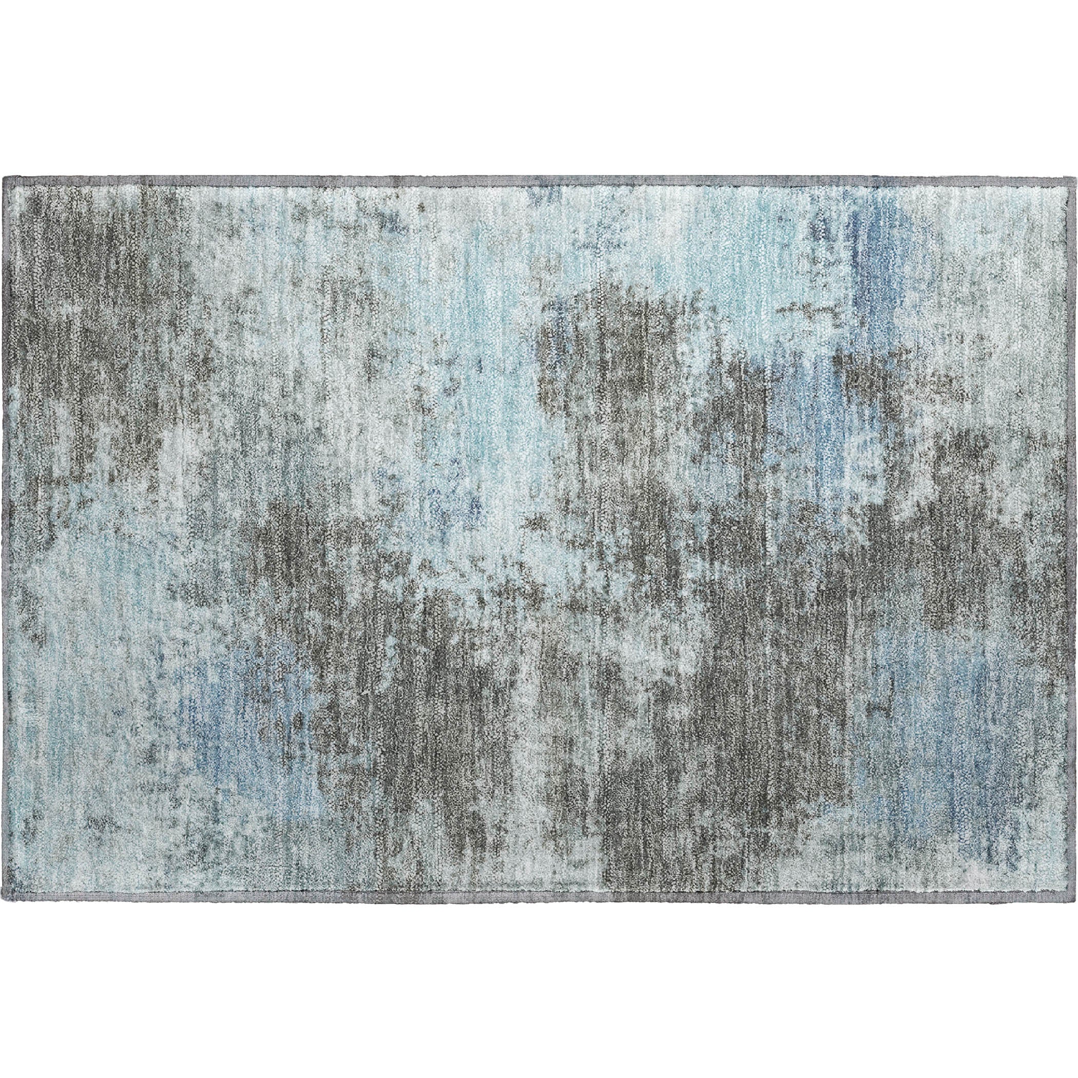 Athens Machine Washable Transitional Taupe Brown Rug 1'8" x 2'6" #shape_Rectangle