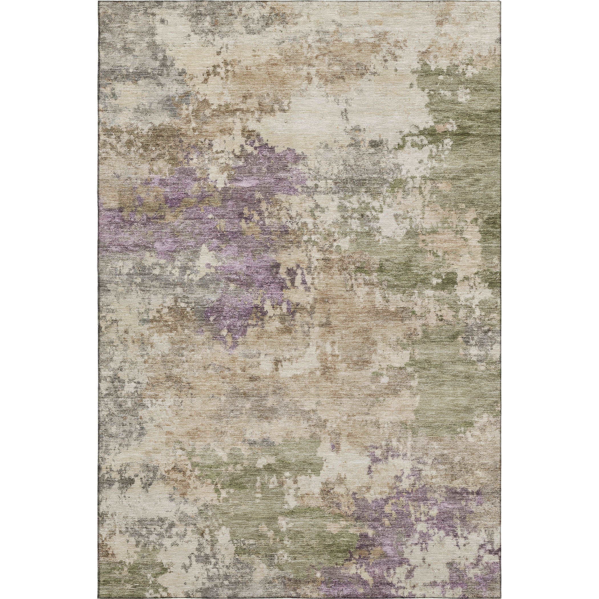 Salzburg Machine Washable Transitional Beige Brown Rug 2'6" x 3'10" #shape_Rectangle