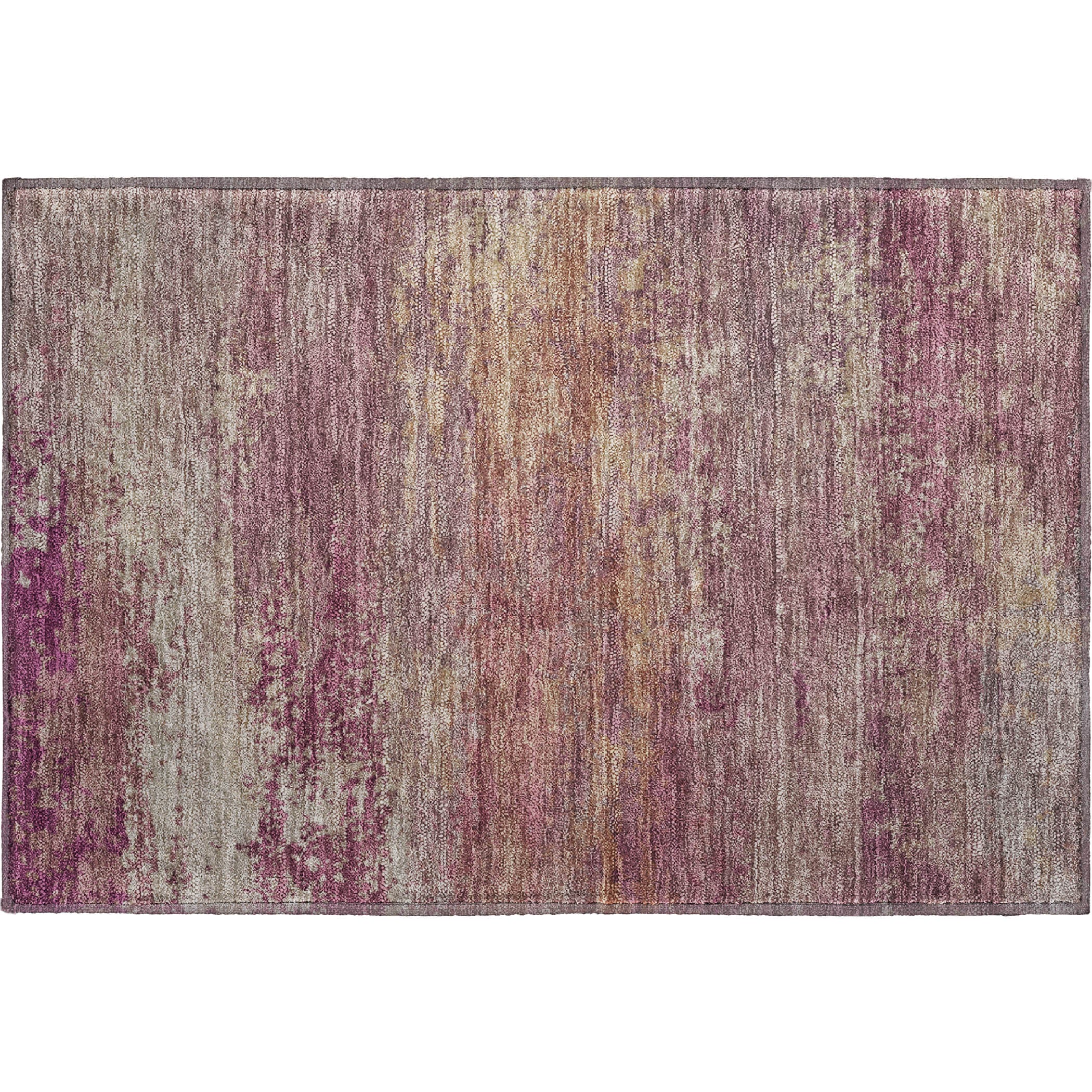 Chiang Mai Machine Washable Transitional Merlot Red Rug 1'8" x 2'6" #shape_Rectangle