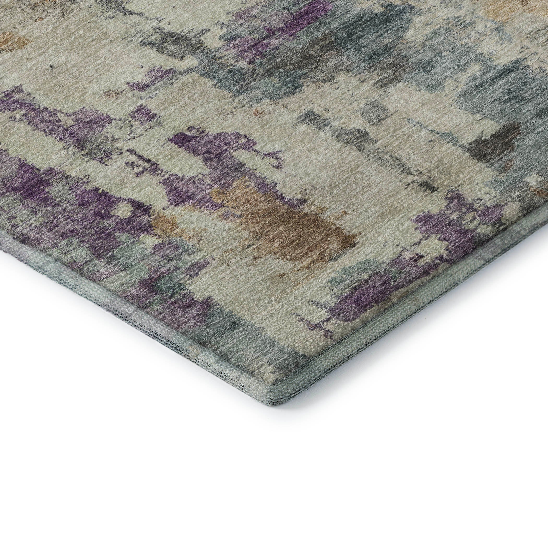 Nairobi Machine Washable Transitional Linen Ivory Rug 1'8" x 2'6" #shape_Rectangle