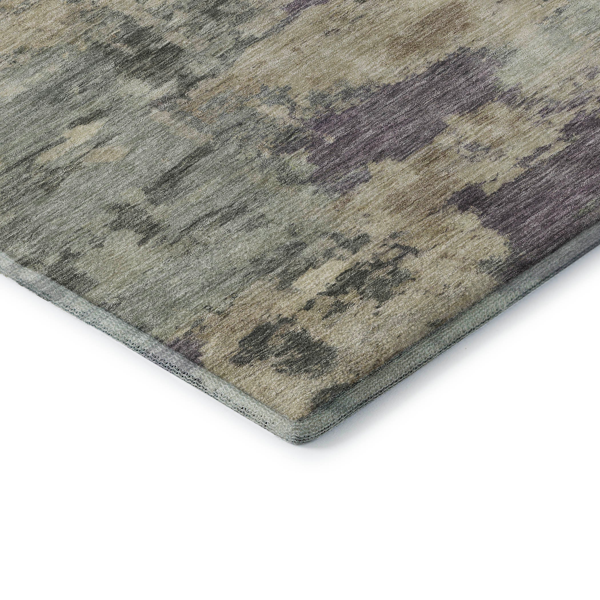 Cusco Machine Washable Transitional Sage Green Rug 1'8" x 2'6" #shape_Rectangle