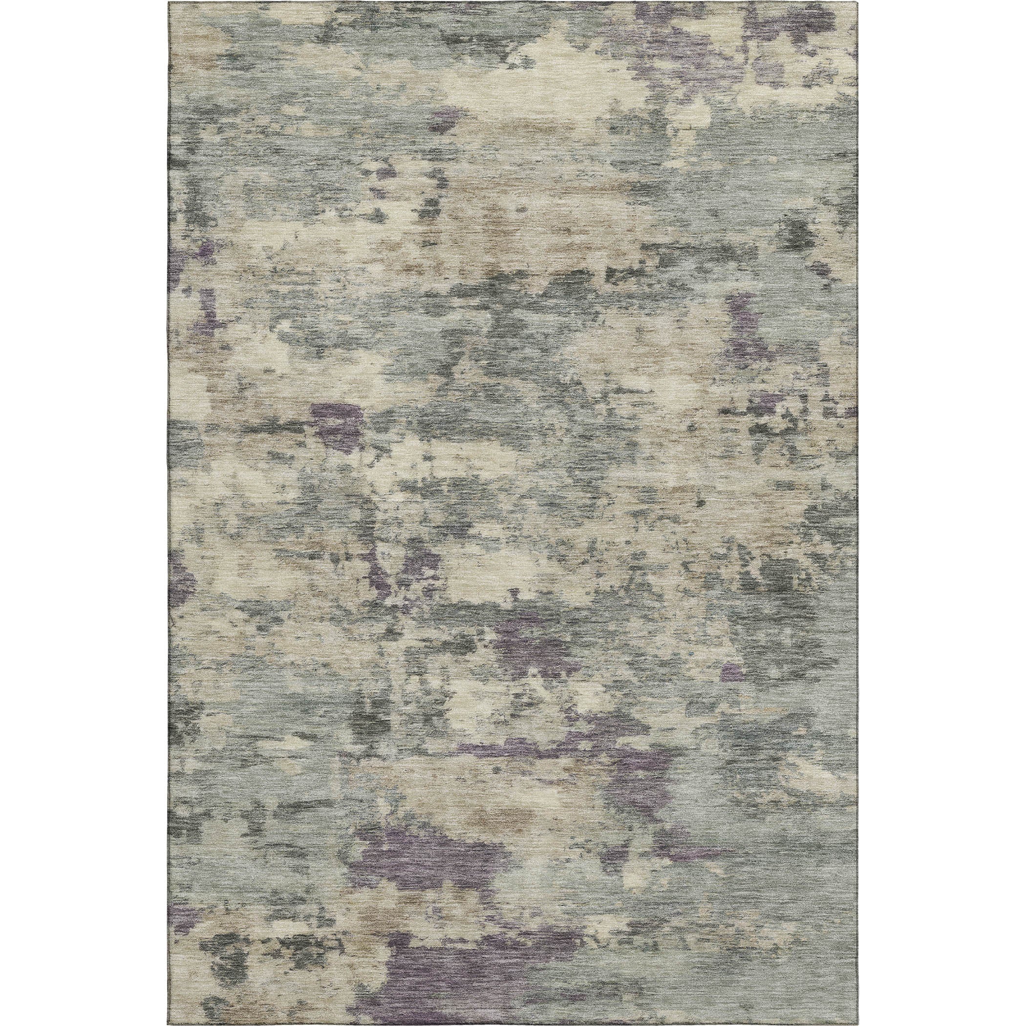 Cusco Machine Washable Transitional Sage Green Rug 2'6" x 3'10" #shape_Rectangle