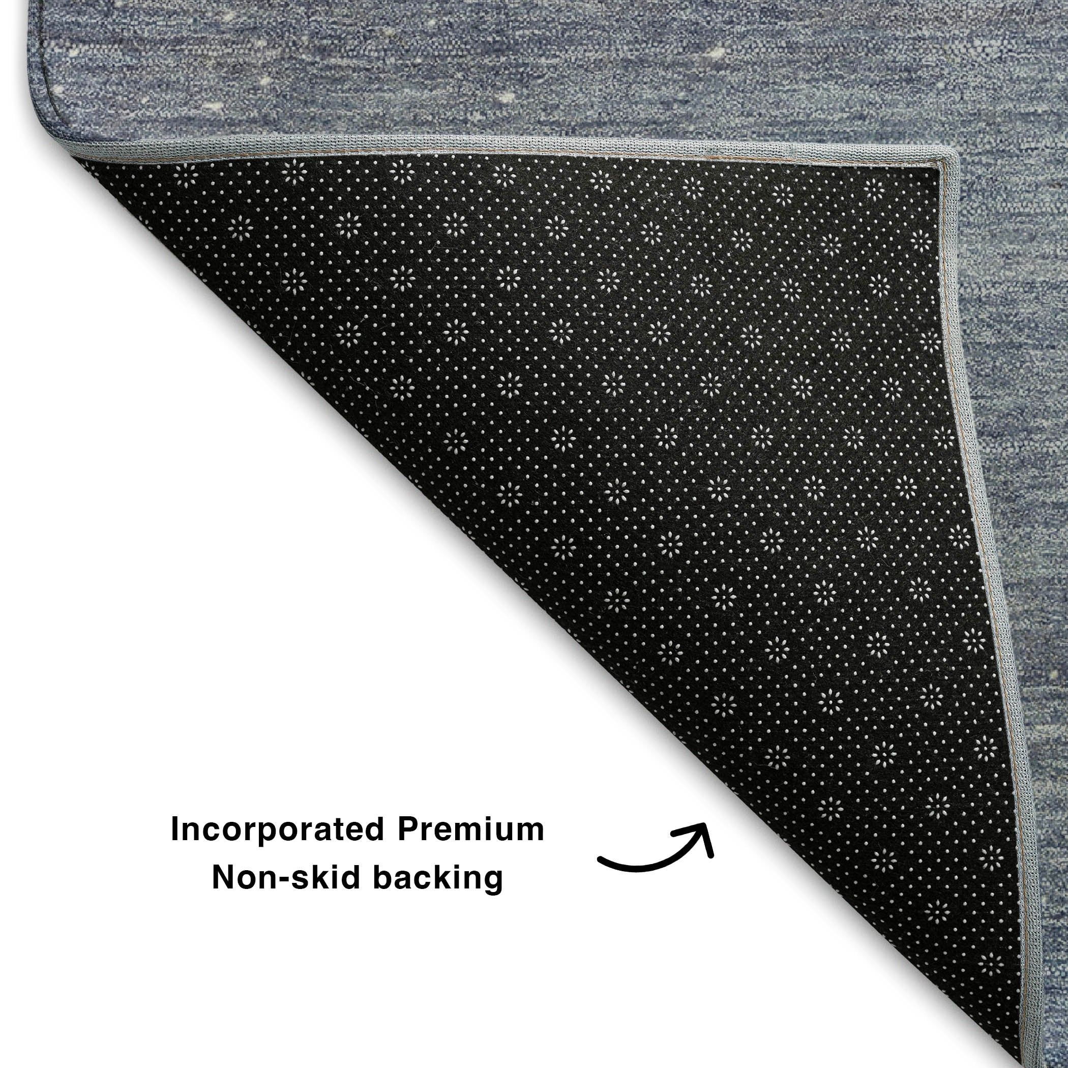 Cairo Machine Washable Transitional Blue Rug 1'8" x 2'6" #shape_Rectangle