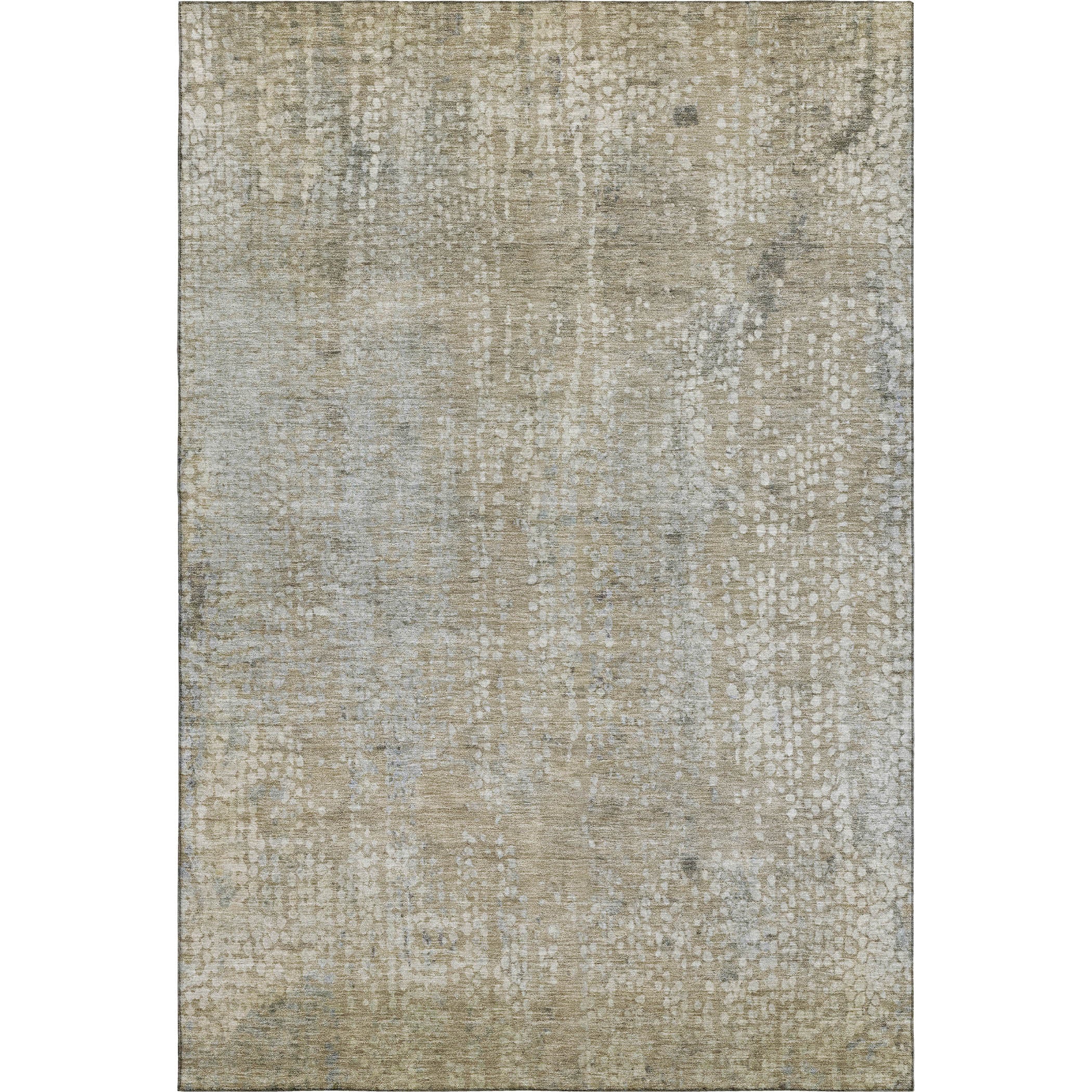 Baku Machine Washable Transitional Beige Brown Rug 2'6" x 3'10" #shape_Rectangle