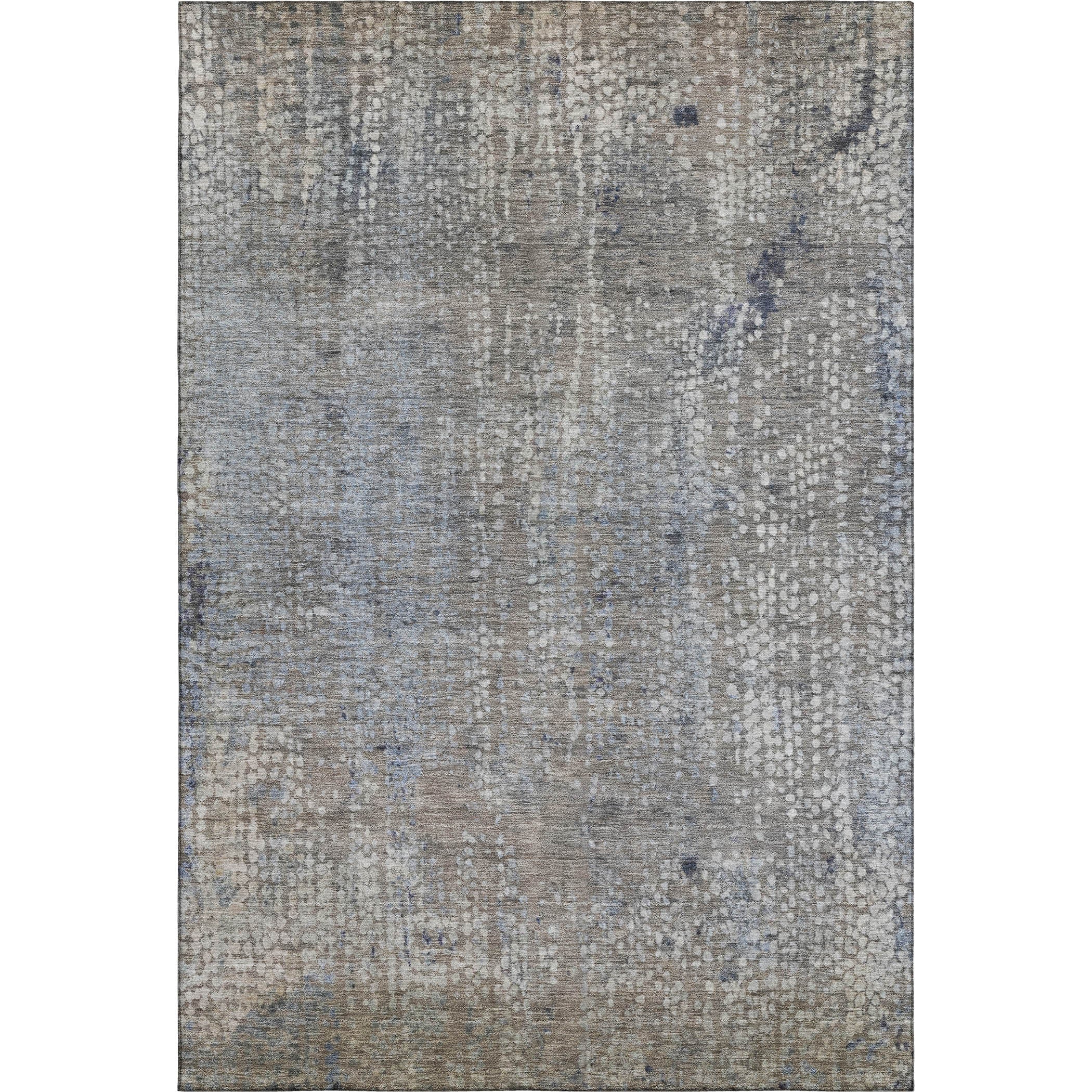 Baku Machine Washable Transitional Taupe Brown Rug 2'6" x 3'10" #shape_Rectangle