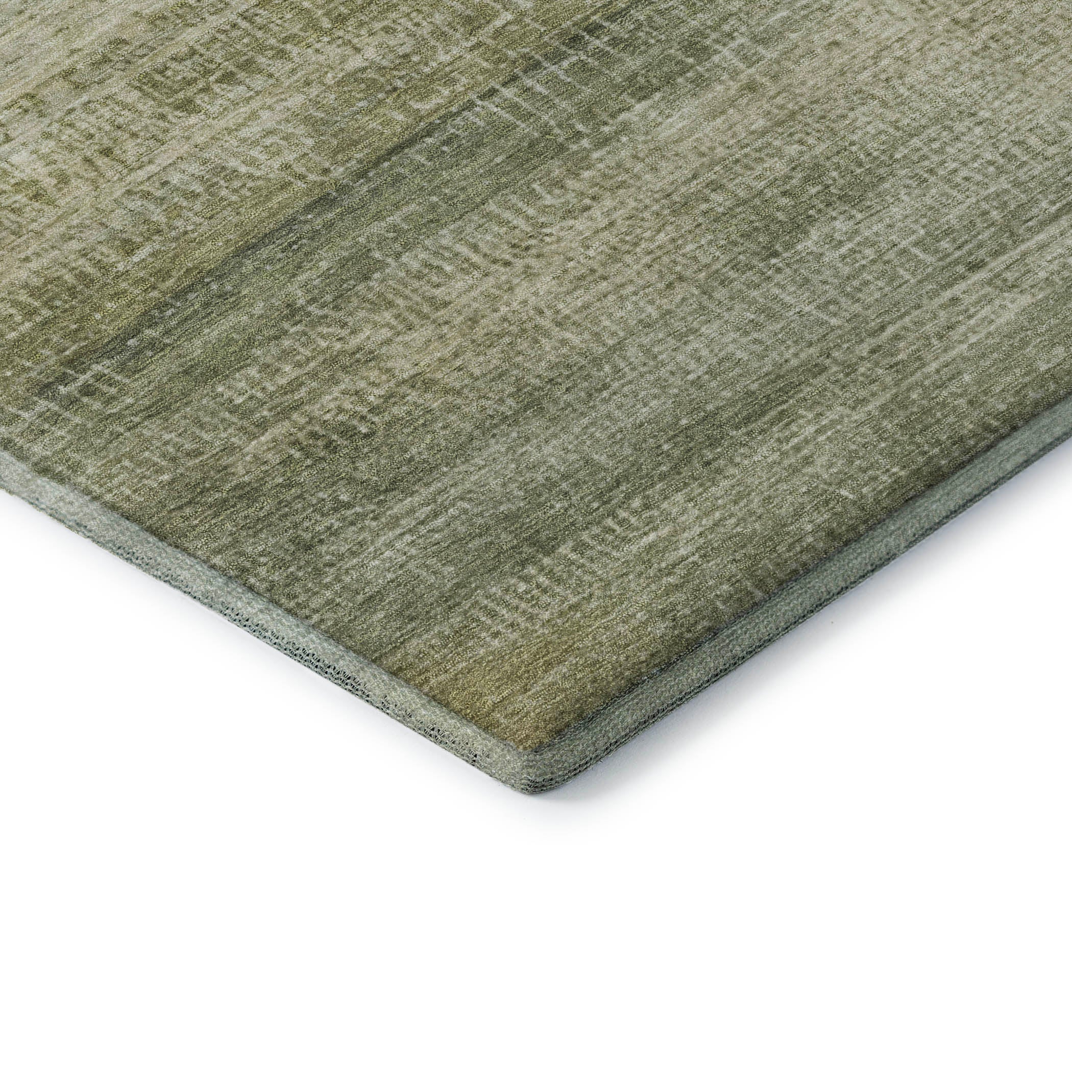 Siena Machine Washable Transitional Aloe Green Rug 1'8" x 2'6" #shape_Rectangle