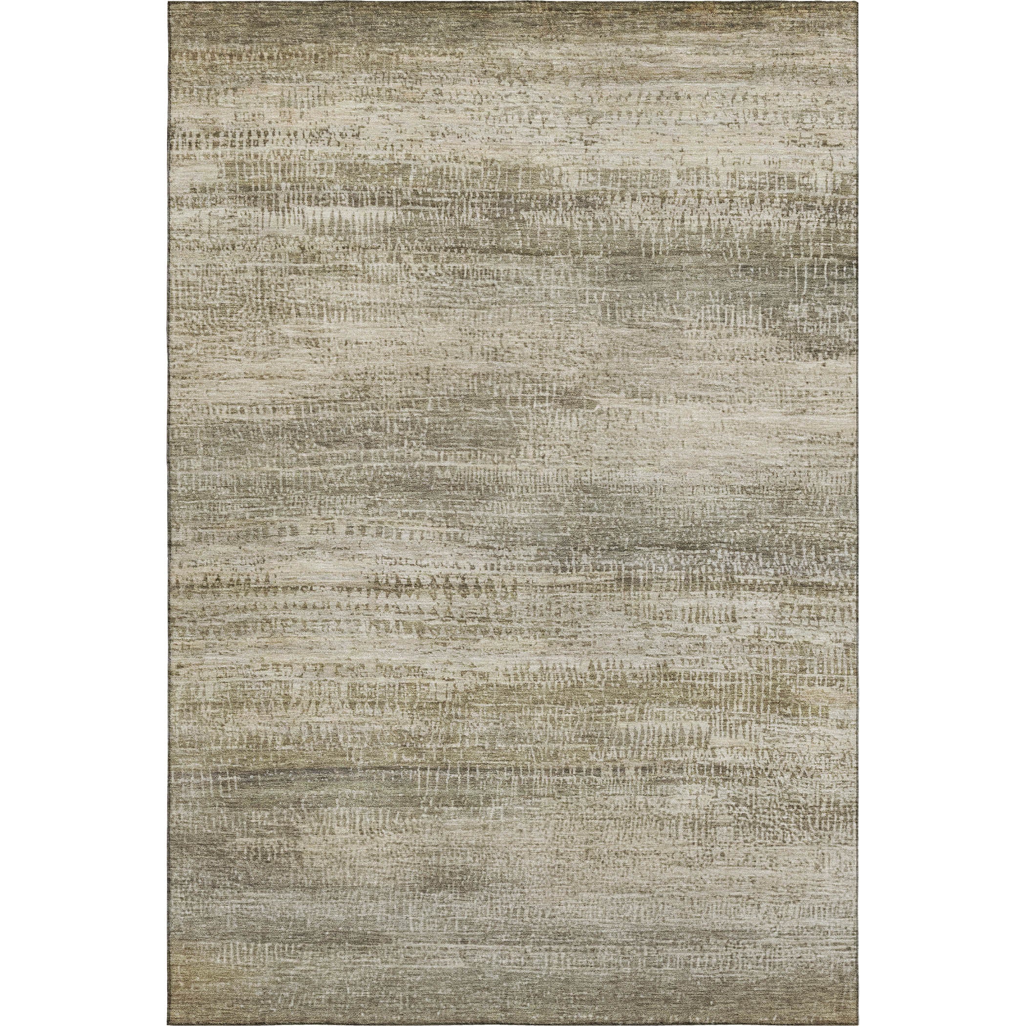Siena Machine Washable Transitional Taupe Brown Rug 2'6" x 3'10" #shape_Rectangle