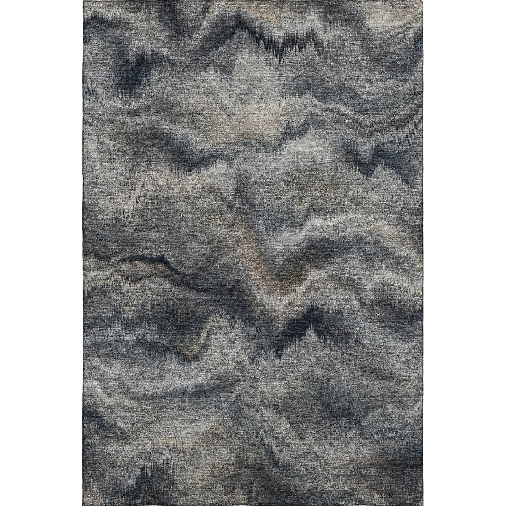 Bergen Machine Washable Transitional Gray Rug 2'6" x 3'10" #shape_Rectangle