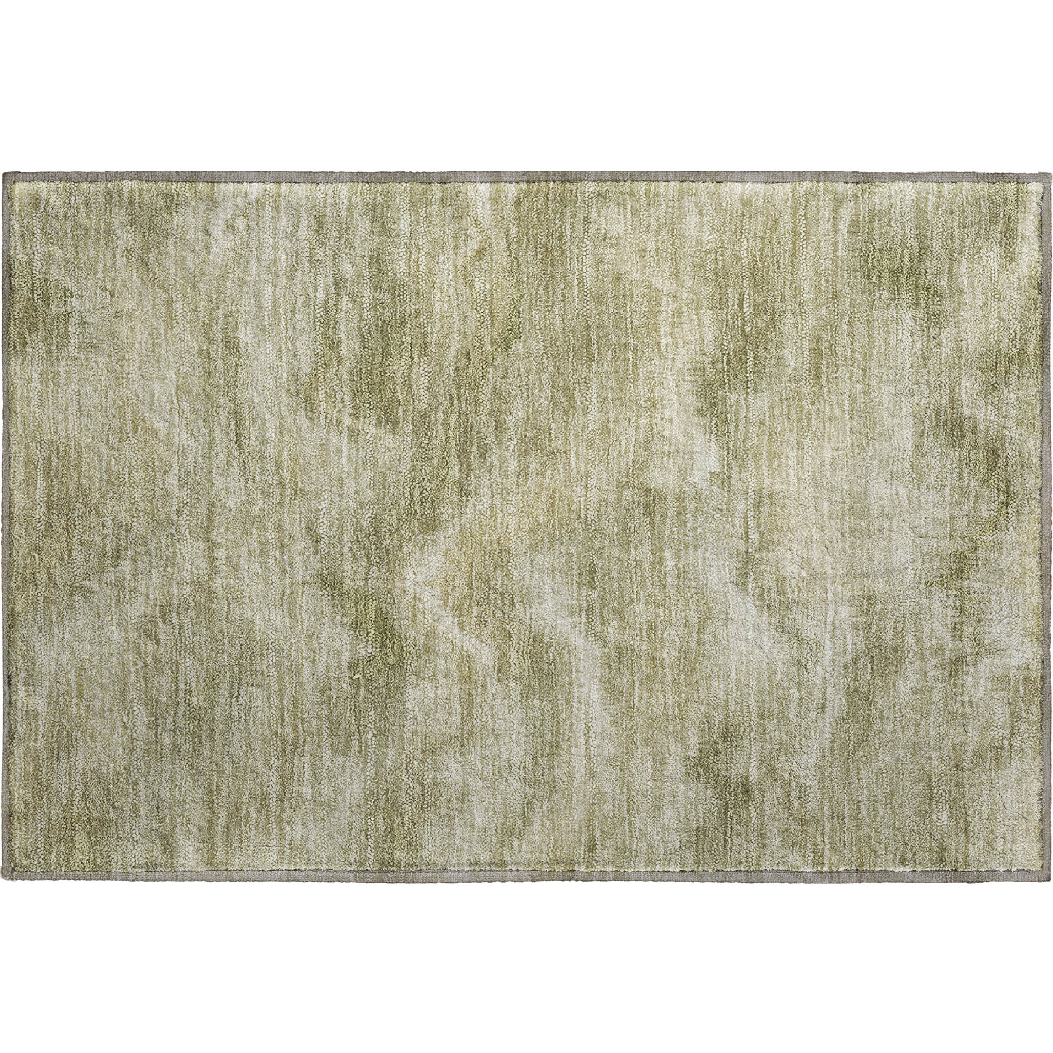 Bergen Machine Washable Transitional Sage Green Rug 1'8" x 2'6" #shape_Rectangle