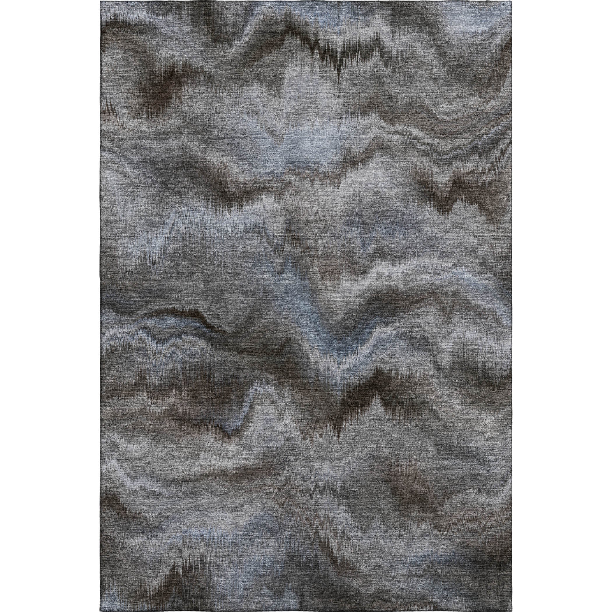 Bergen Machine Washable Transitional Taupe Brown Rug 2'6" x 3'10" #shape_Rectangle