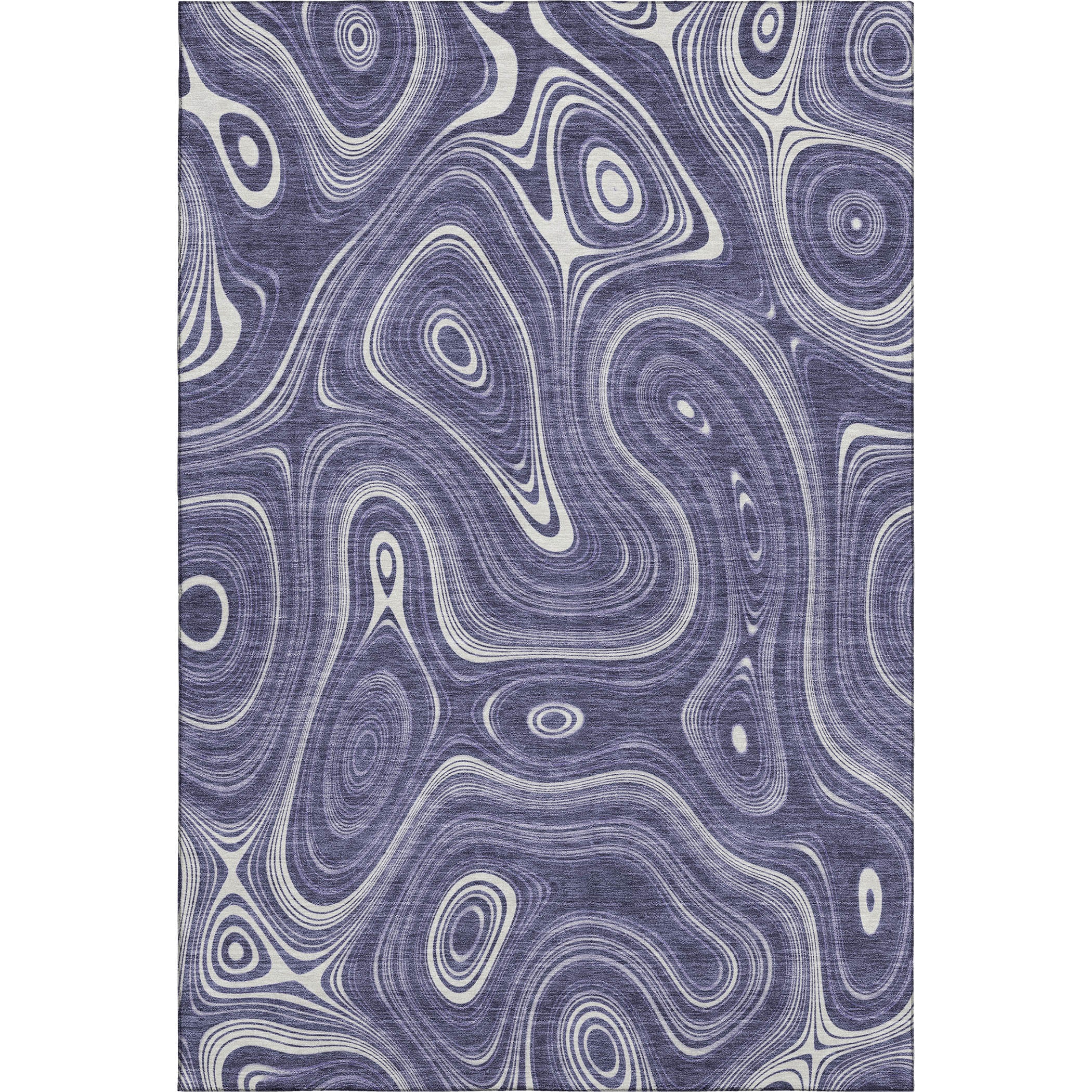 Istanbul Machine Washable Transitional Plum Purple Rug 2'6" x 3'10" #shape_Rectangle