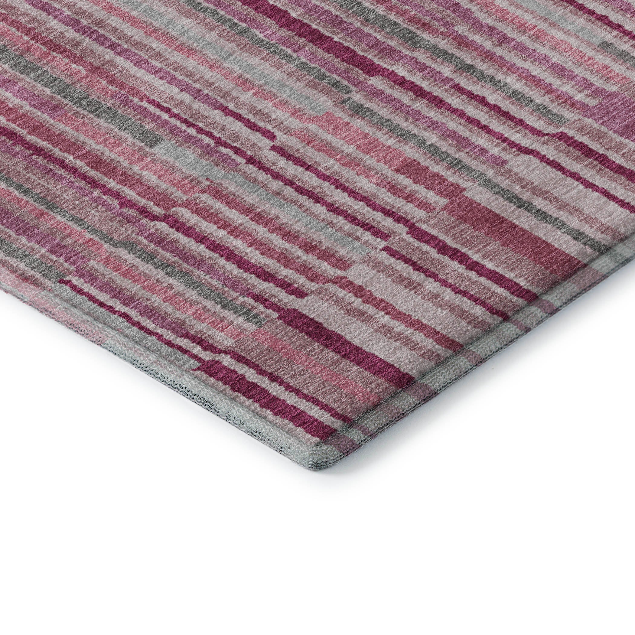 Cusco Machine Washable Transitional Blush Pink Rug 1'8" x 2'6" #shape_Rectangle