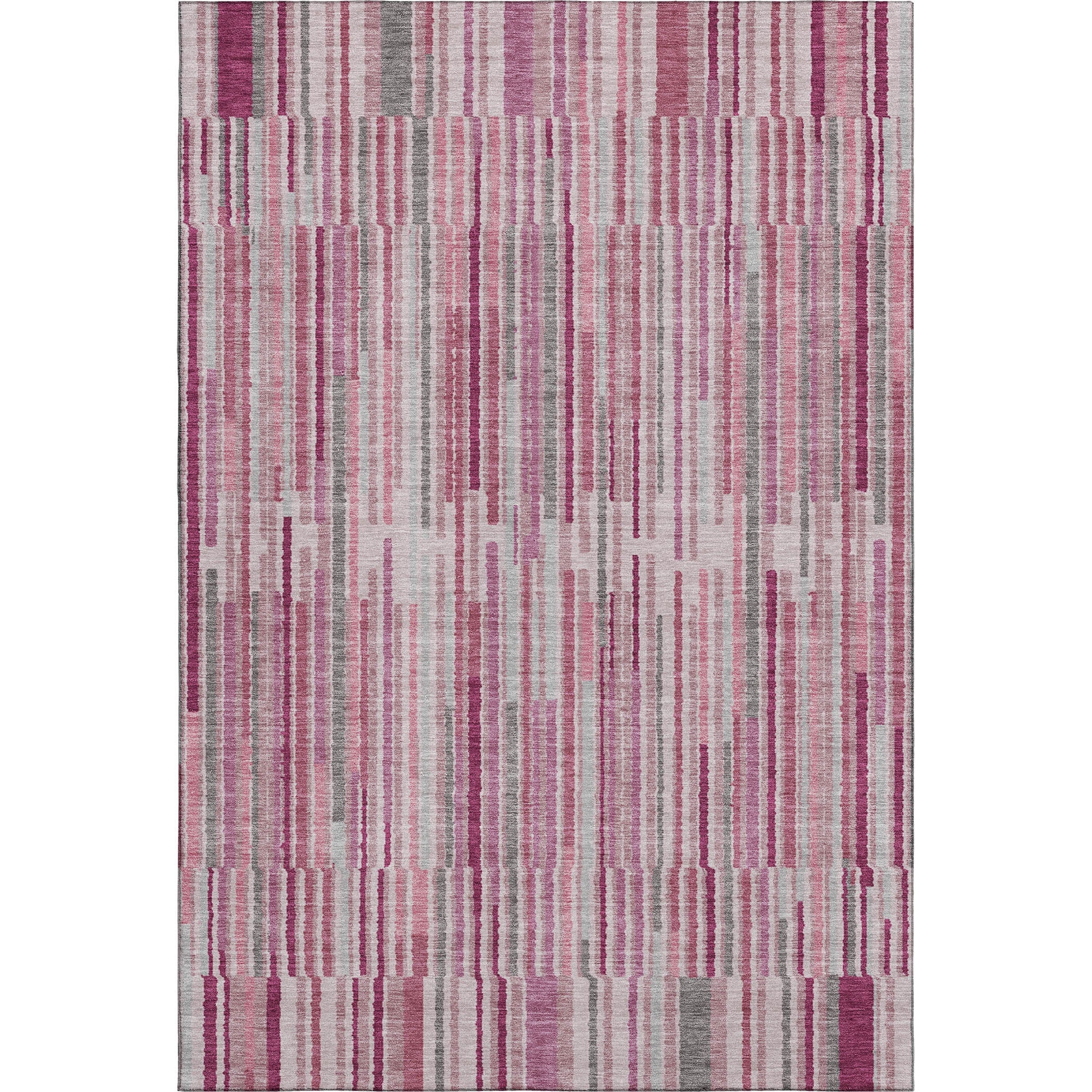 Cusco Machine Washable Transitional Blush Pink Rug 2'6" x 3'10" #shape_Rectangle