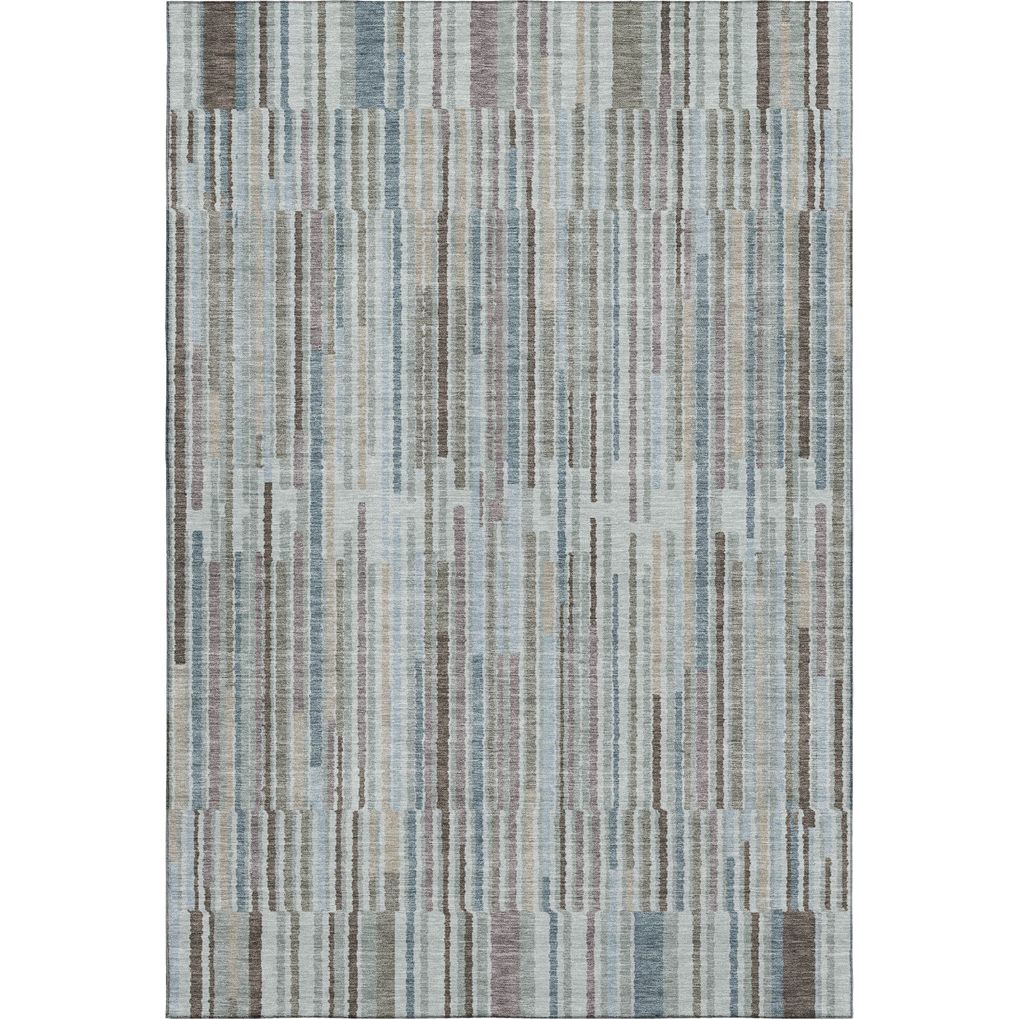 Cusco Machine Washable Transitional Teal Rug 2'6" x 3'10" #shape_Rectangle