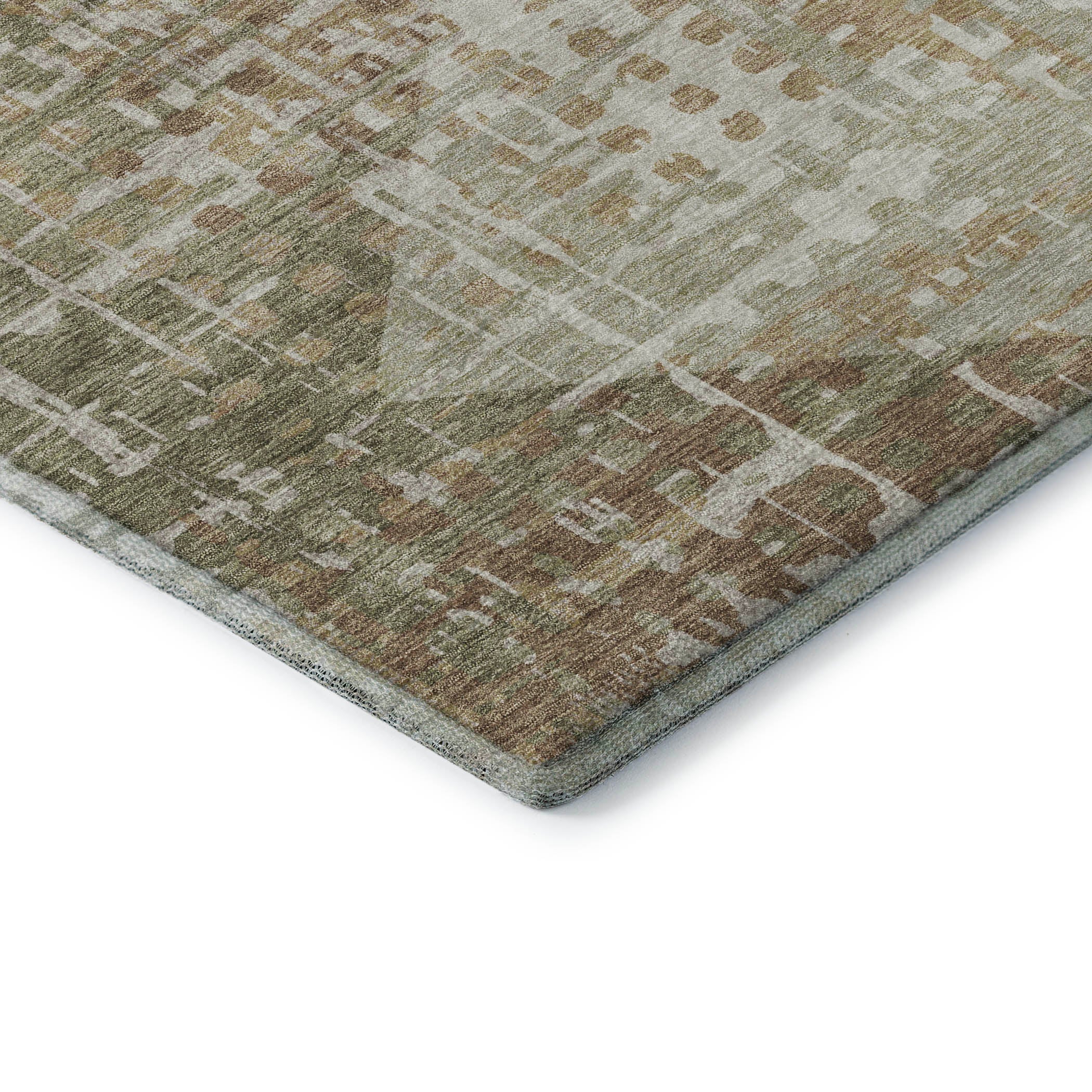 Jaipur Machine Washable Transitional Fern Green Rug 1'8" x 2'6" #shape_Rectangle