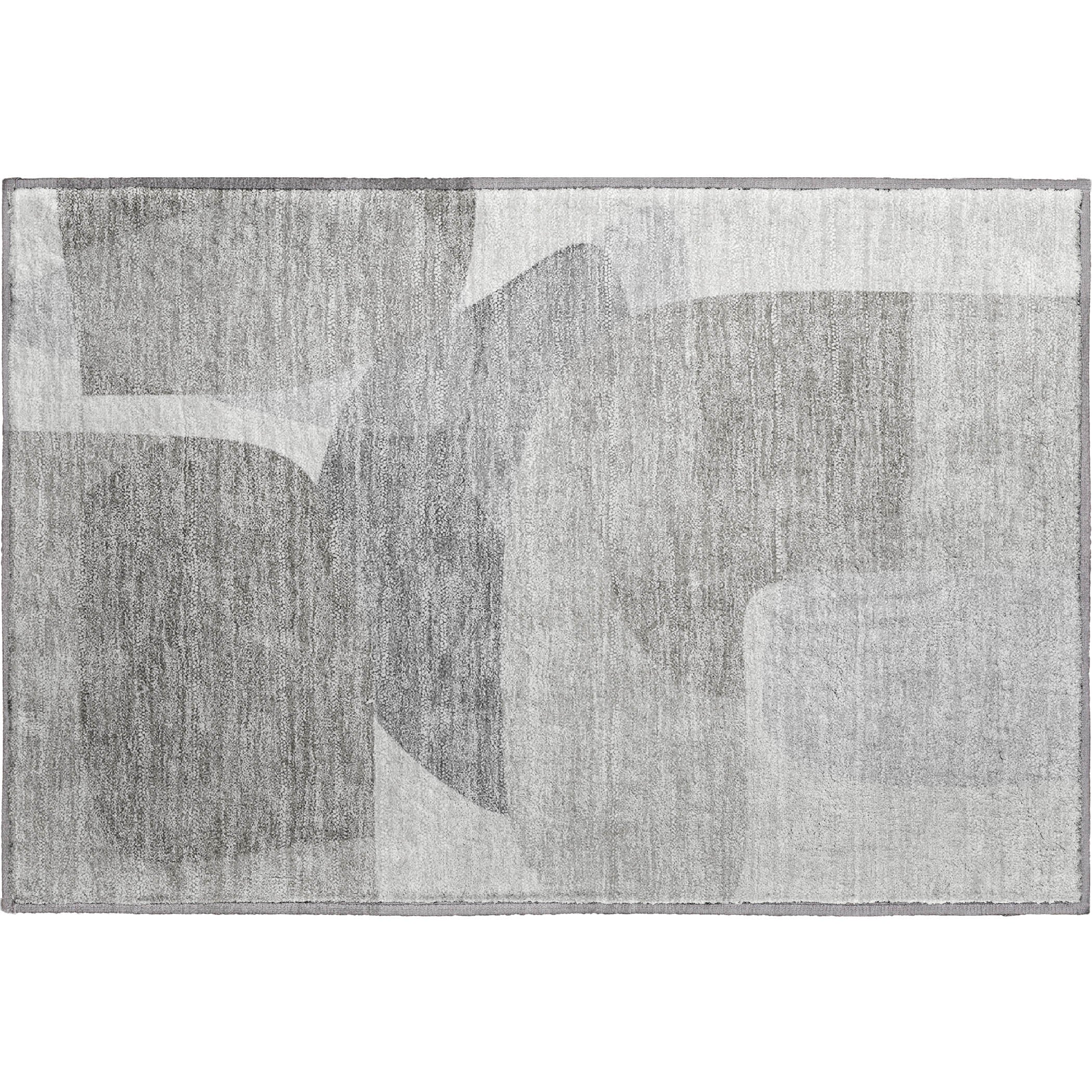 Lima Machine Washable Transitional Linen Ivory Rug 1'8" x 2'6" #shape_Rectangle