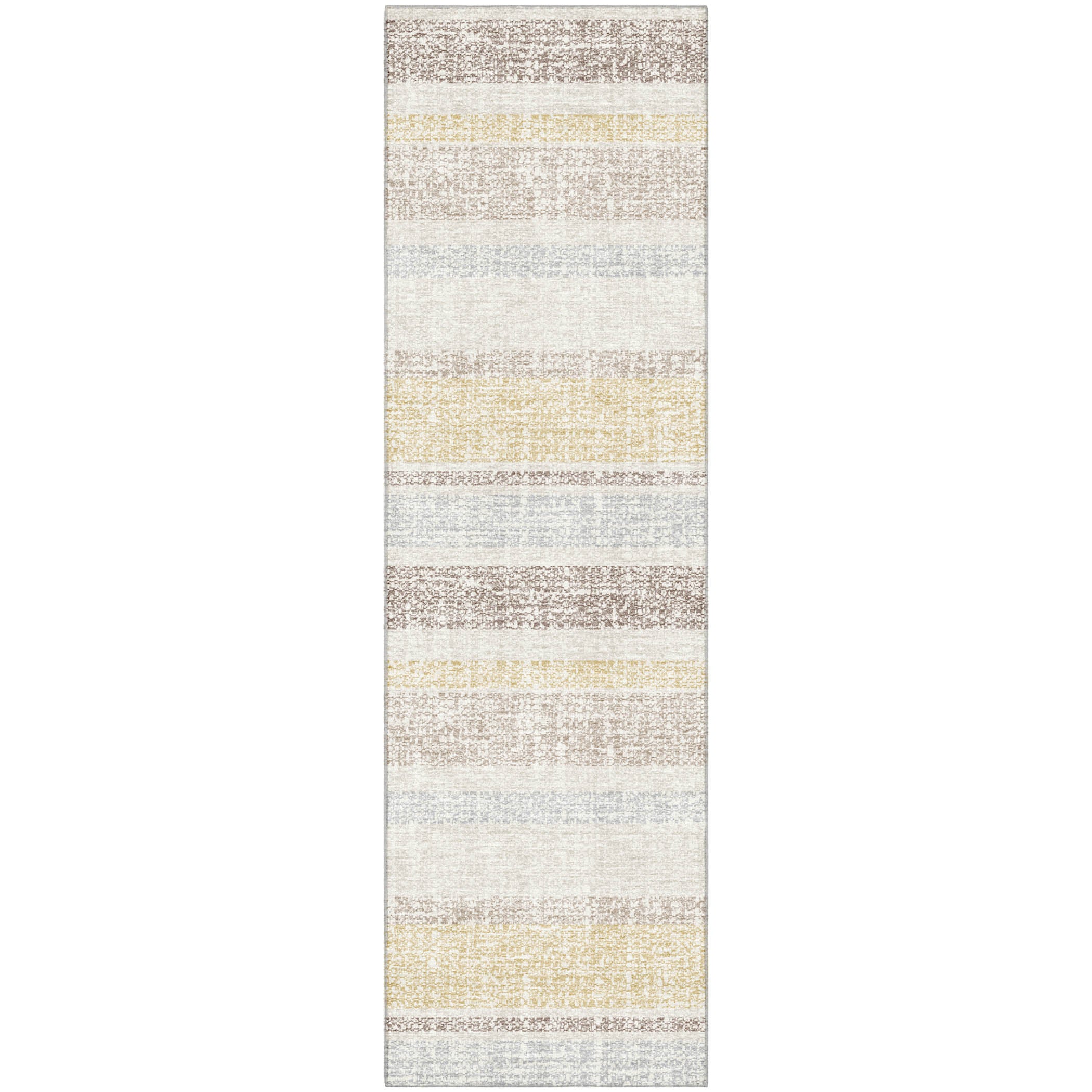 Valletta Machine Washable Transitional Ivory Rug 2'3" x 7'6" #shape_Runner