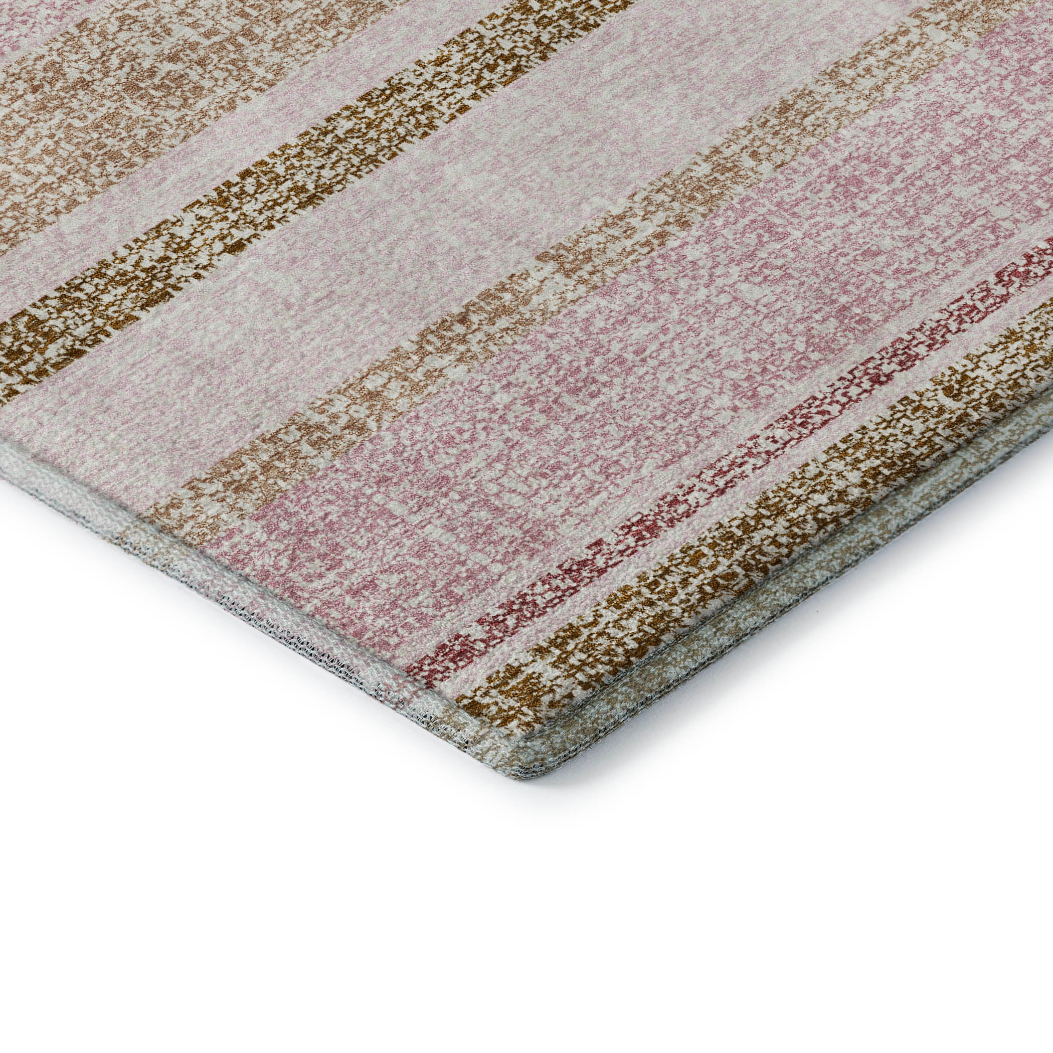 Valletta Machine Washable Transitional Pink Rug 1'8" x 2'6" #shape_Rectangle