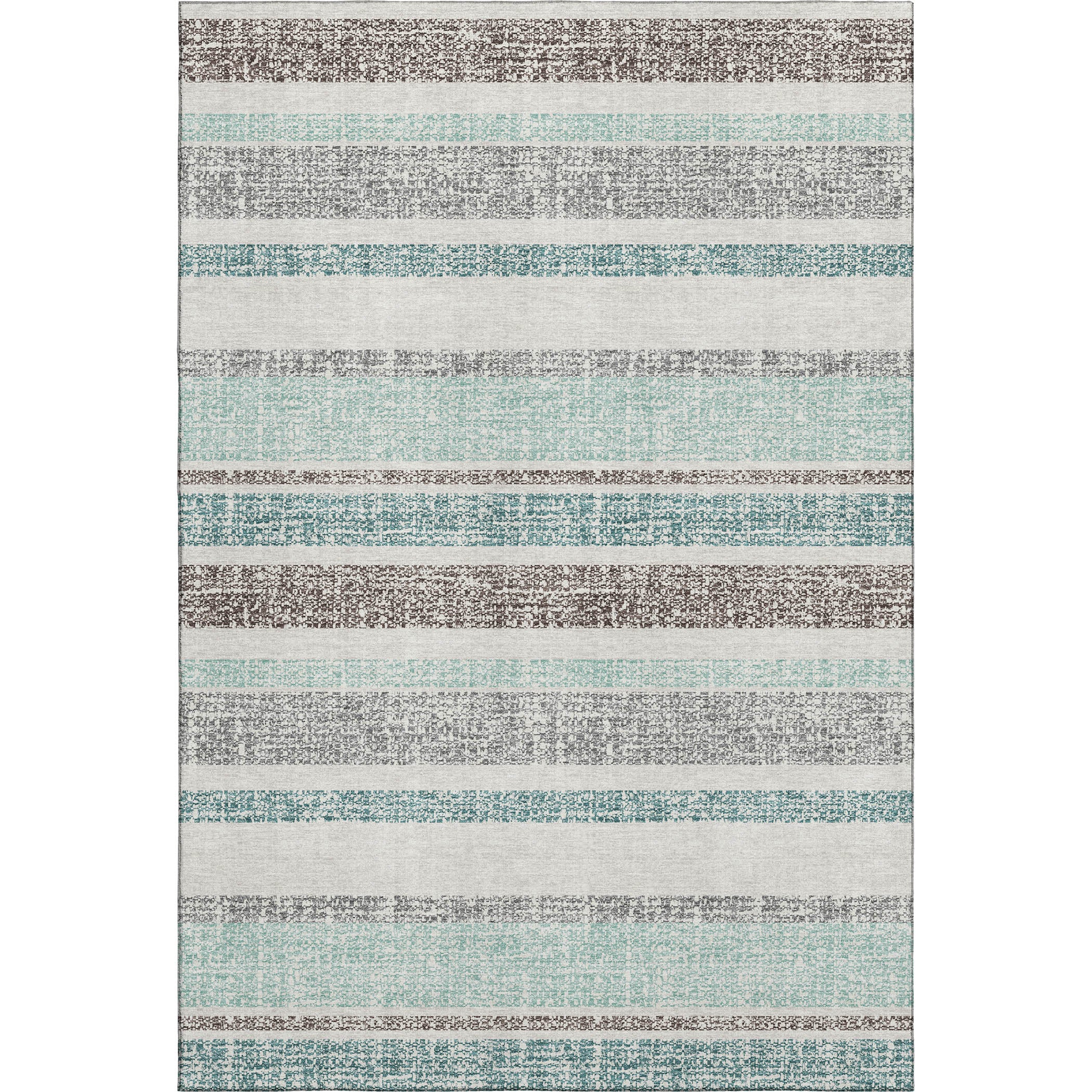 Valletta Machine Washable Transitional Teal Rug 2'6" x 3'10" #shape_Rectangle