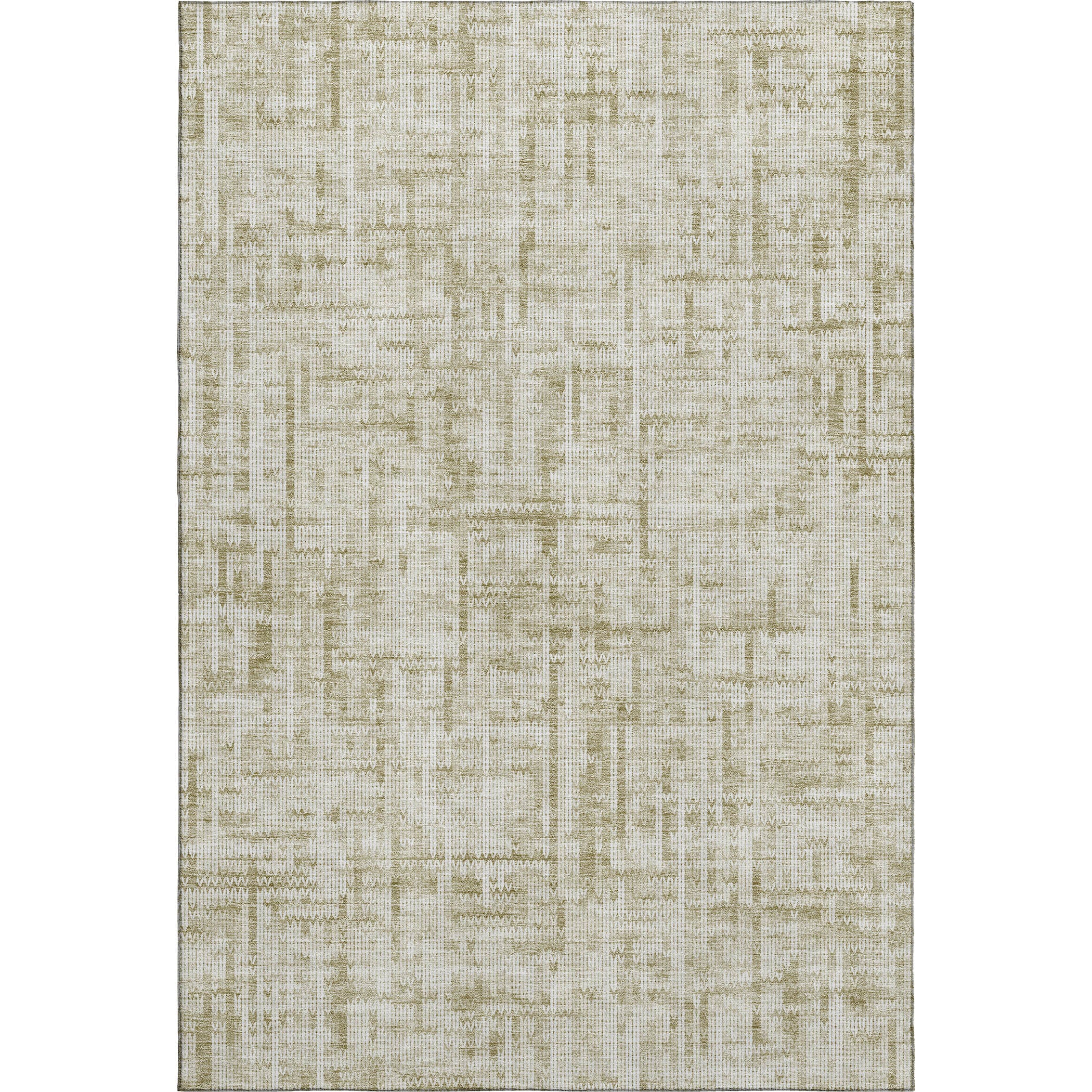 Kotor Machine Washable Transitional Beige Brown Rug 2'6" x 3'10" #shape_Rectangle
