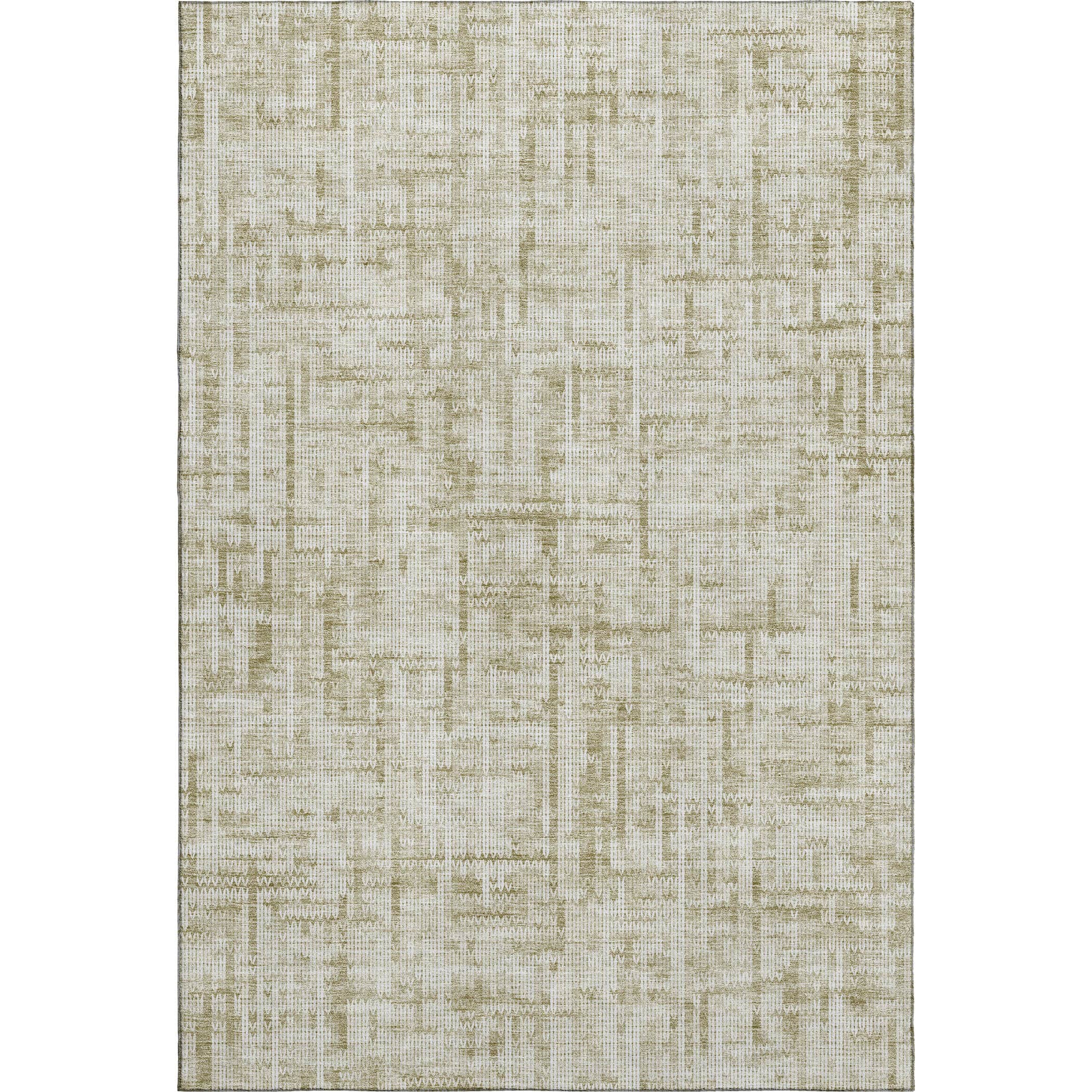 Kotor Machine Washable Transitional Beige Brown Rug 2'6" x 3'10" #shape_Rectangle