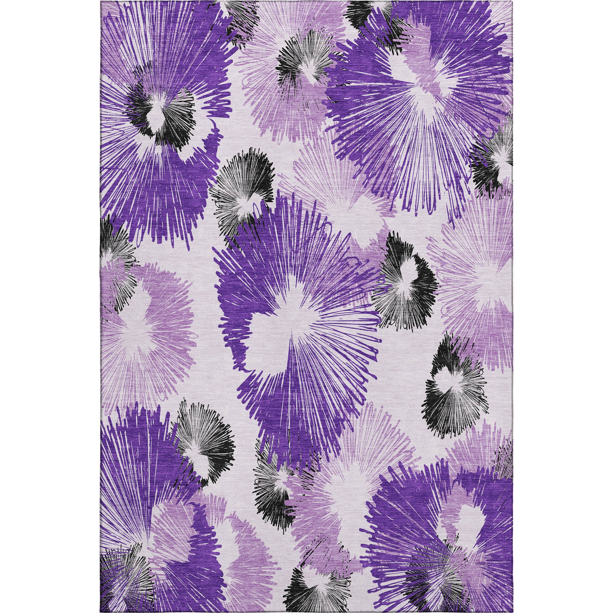 Marrakech Machine Washable Transitional Purple Rug 2'6" x 3'10" #shape_Rectangle