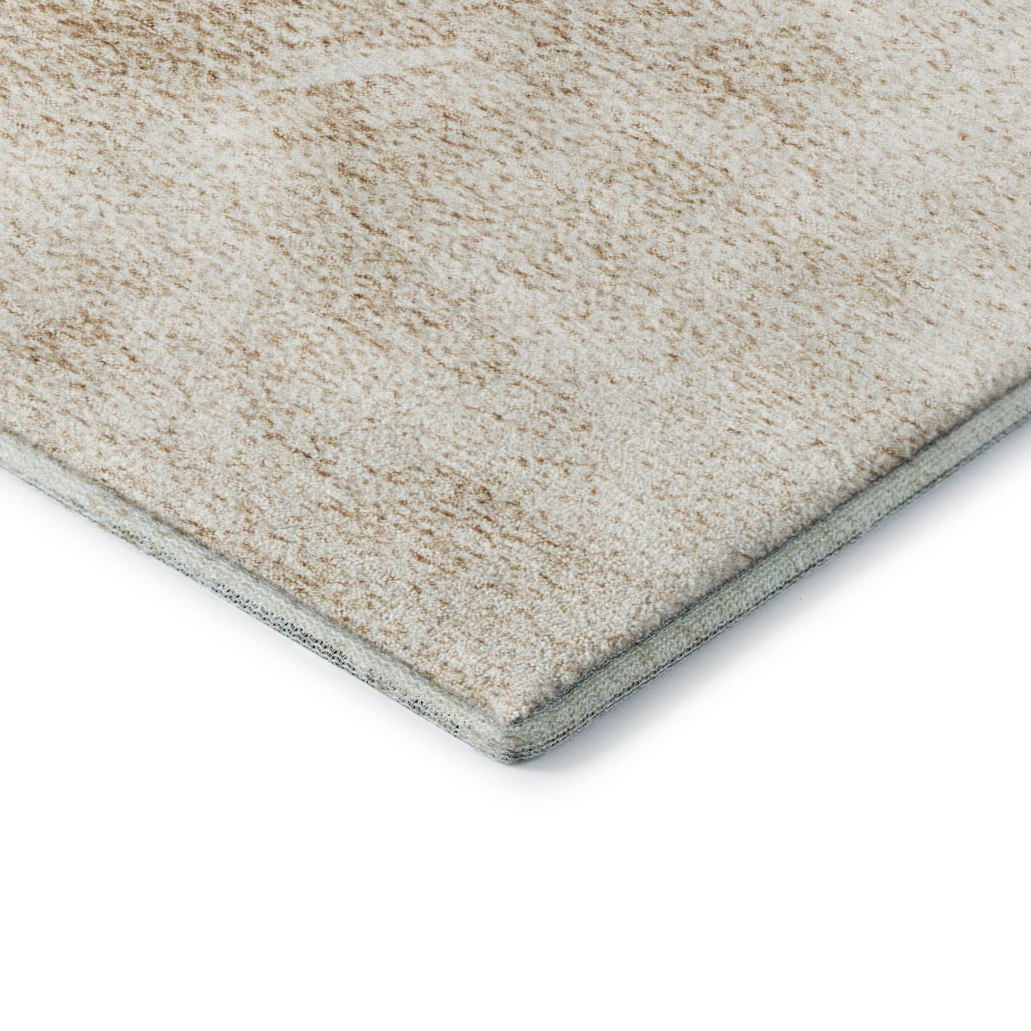 Dublin Machine Washable Transitional Brown Rug 1'8" x 2'6" #shape_Rectangle