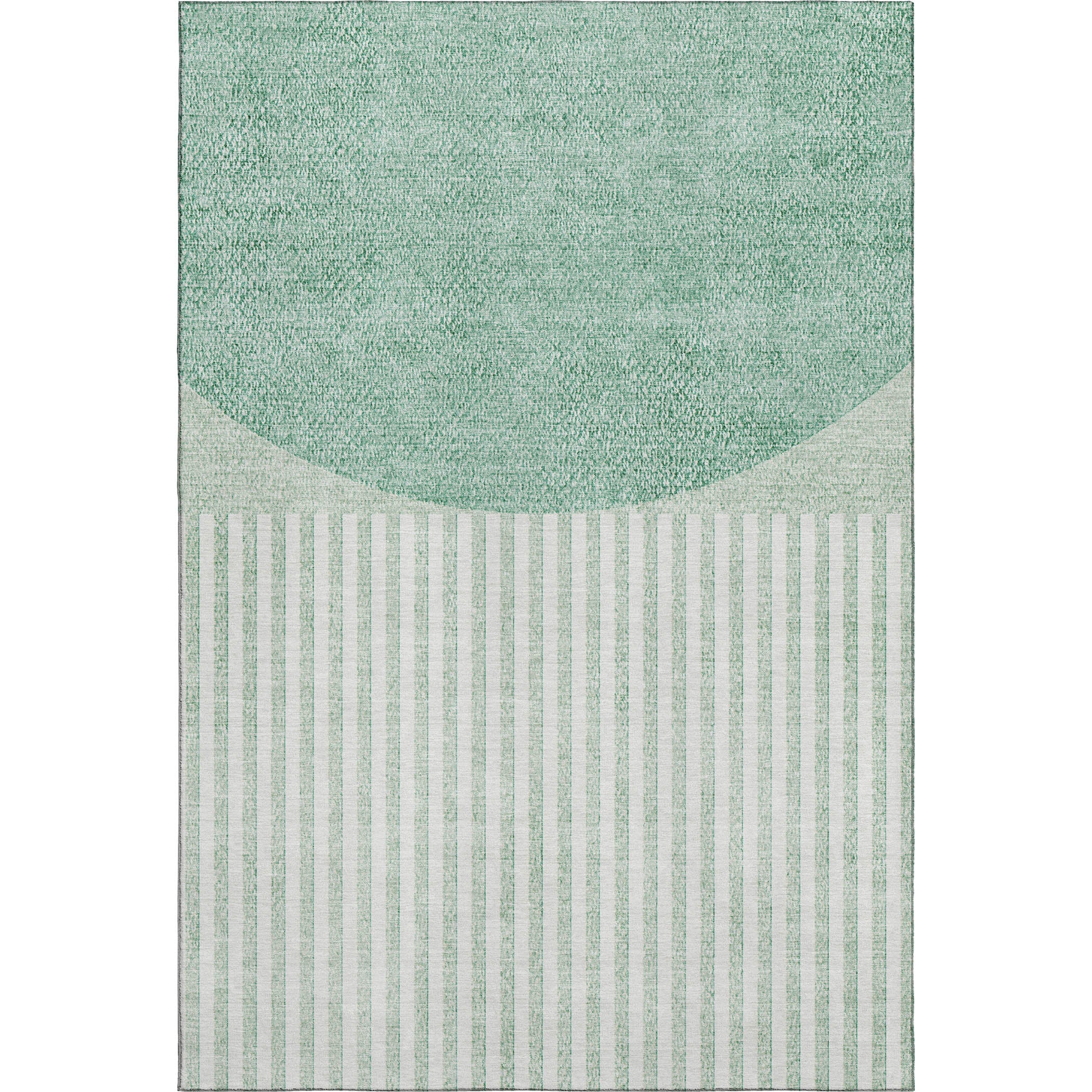 Sintra Machine Washable Transitional Teal Rug 2'6" x 3'10" #shape_Rectangle