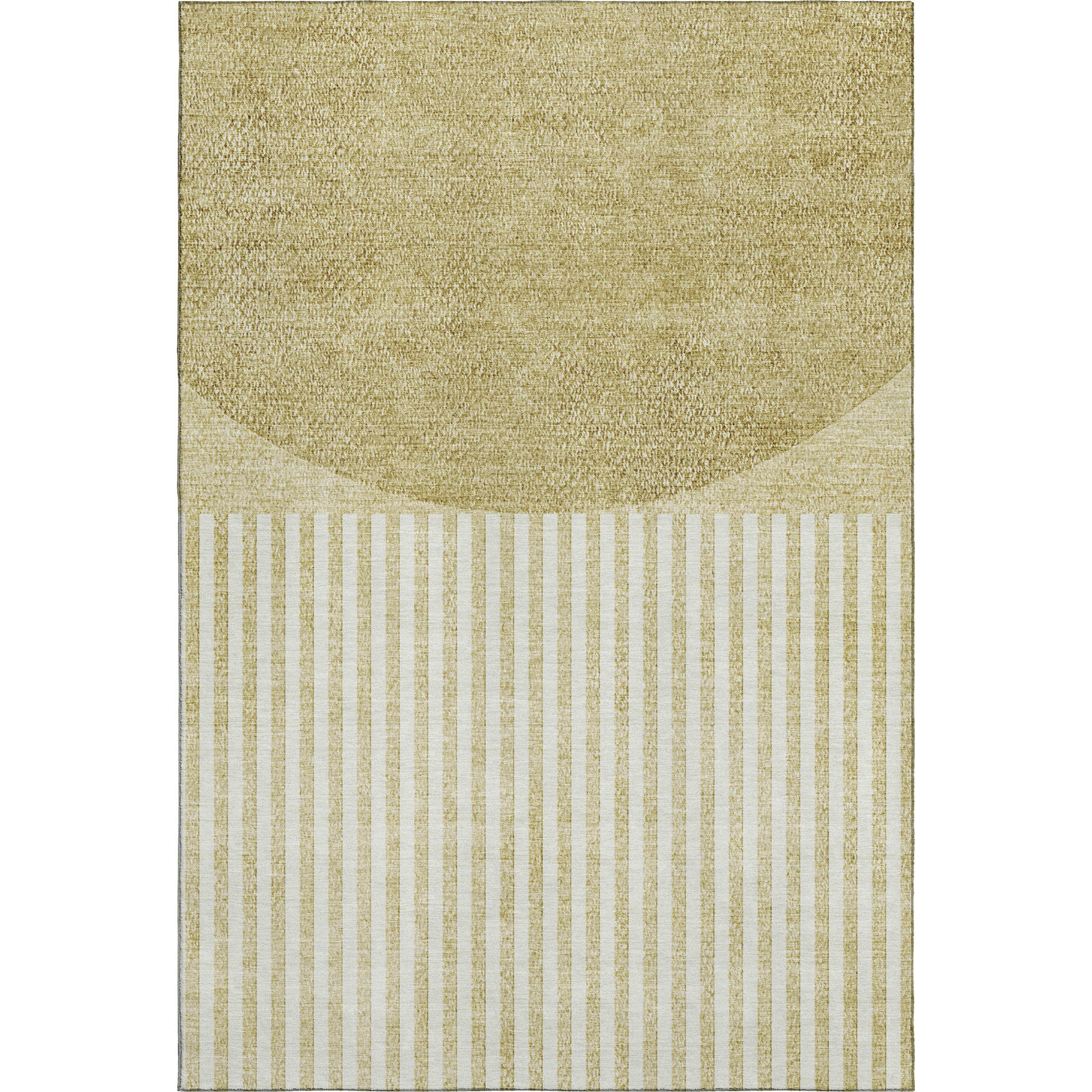 Sintra Machine Washable Transitional Wheat Gold Rug 2'6" x 3'10" #shape_Rectangle