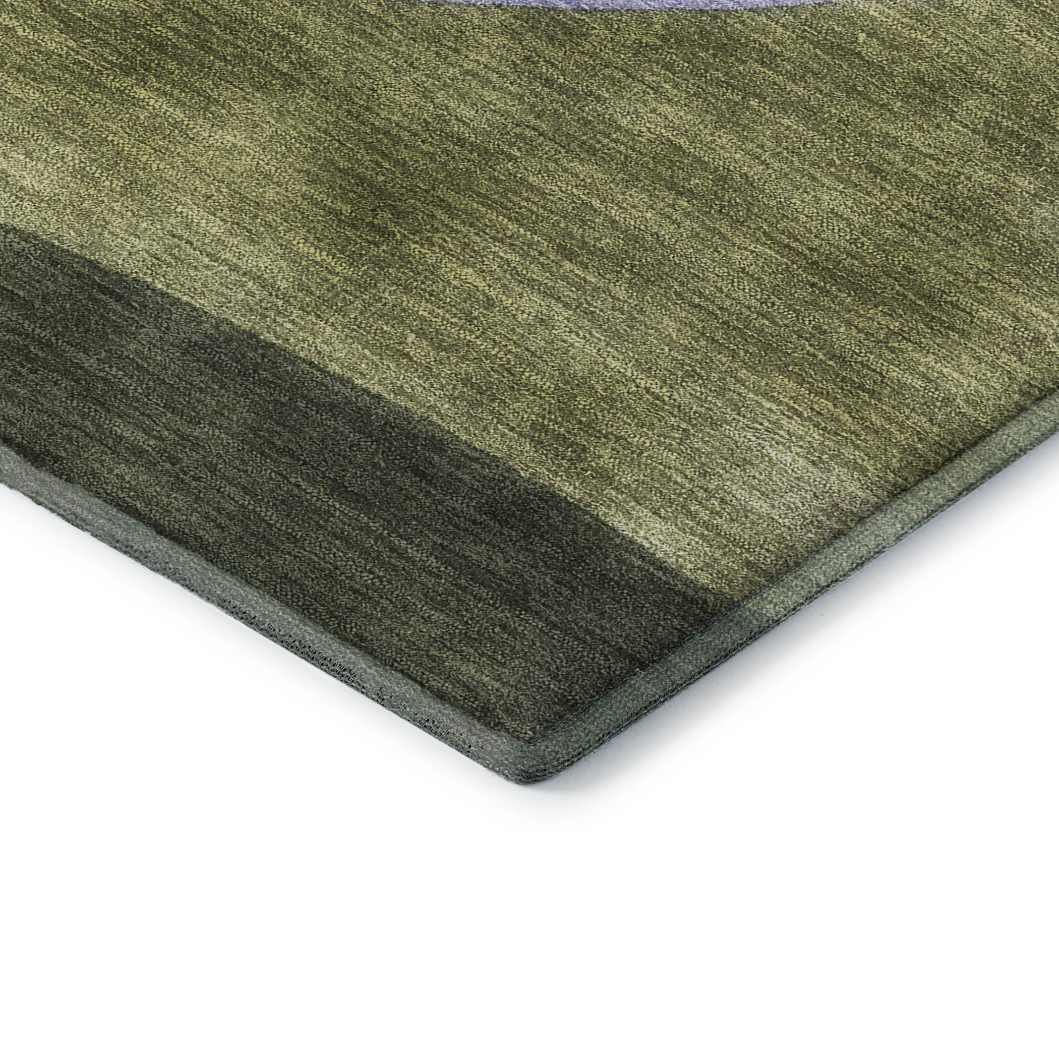 Bangkok Machine Washable Transitional Purple Rug 1'8" x 2'6" #shape_Rectangle