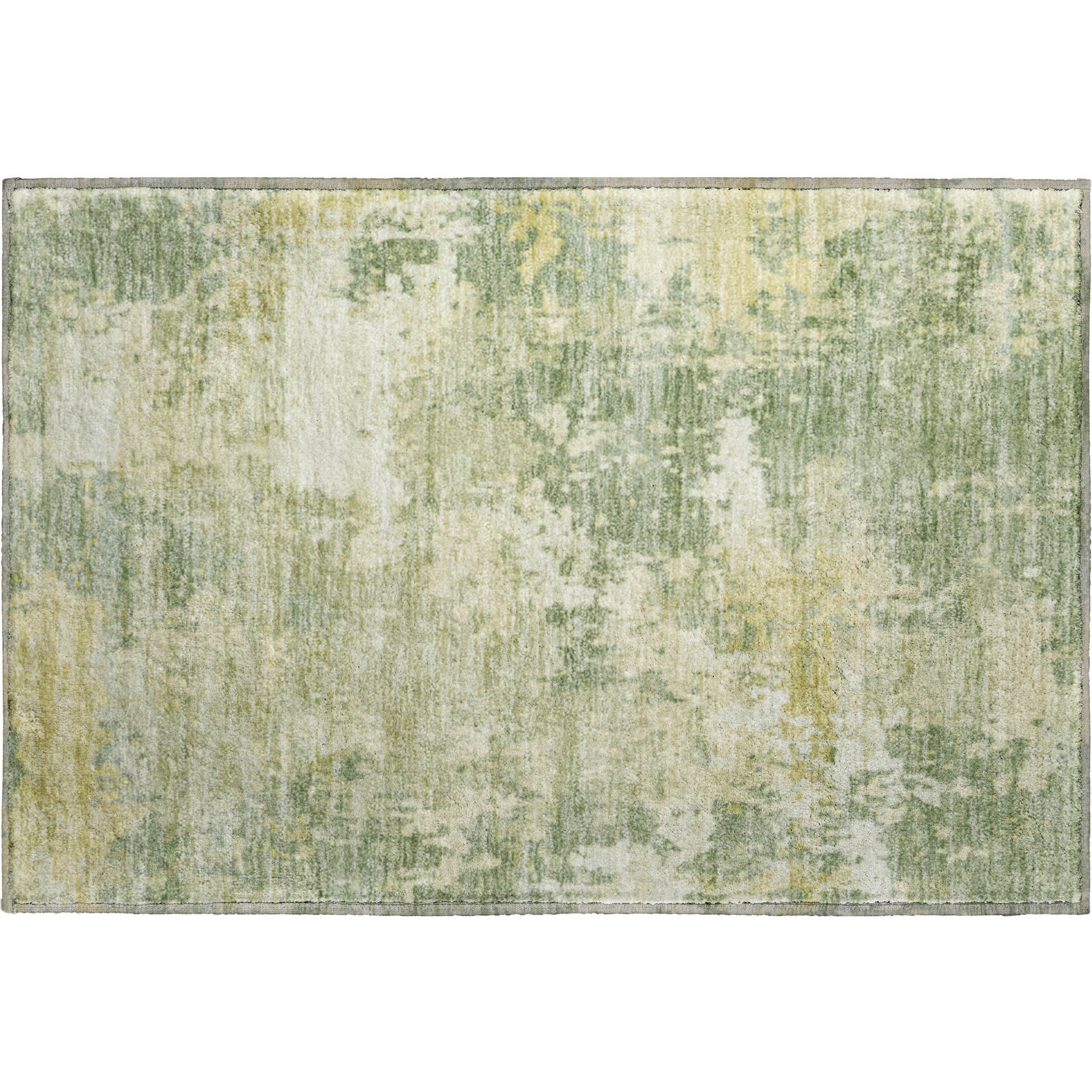 Jaipur Machine Washable Transitional Aloe Green Rug 1'8" x 2'6" #shape_Rectangle