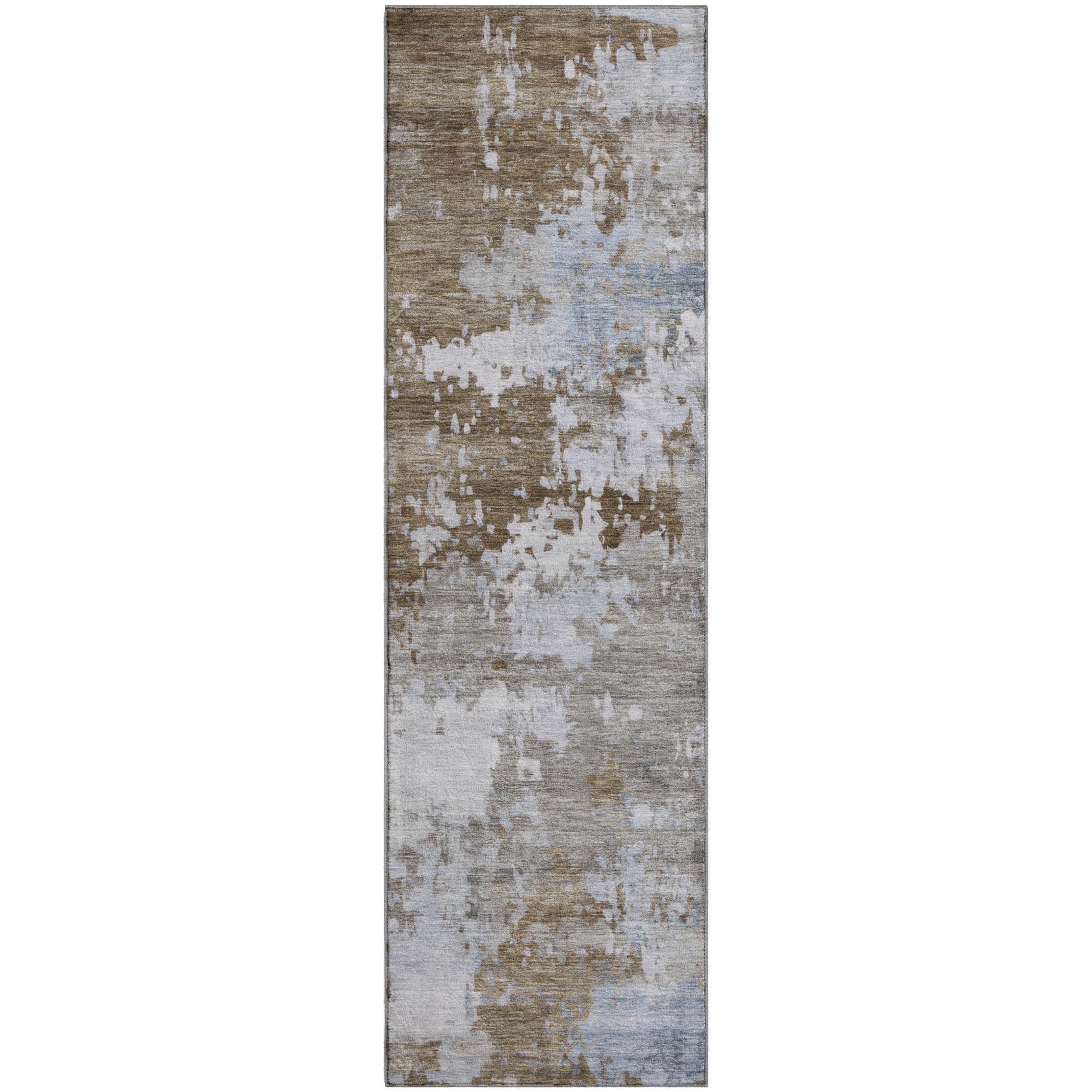 Jaipur Machine Washable Transitional Chocolate Brown Rug 2'3" x 7'6" #shape_Runner