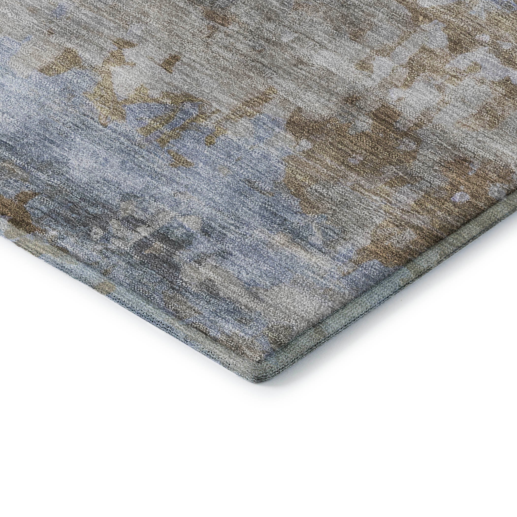 Jaipur Machine Washable Transitional Chocolate Brown Rug 1'8" x 2'6" #shape_Rectangle
