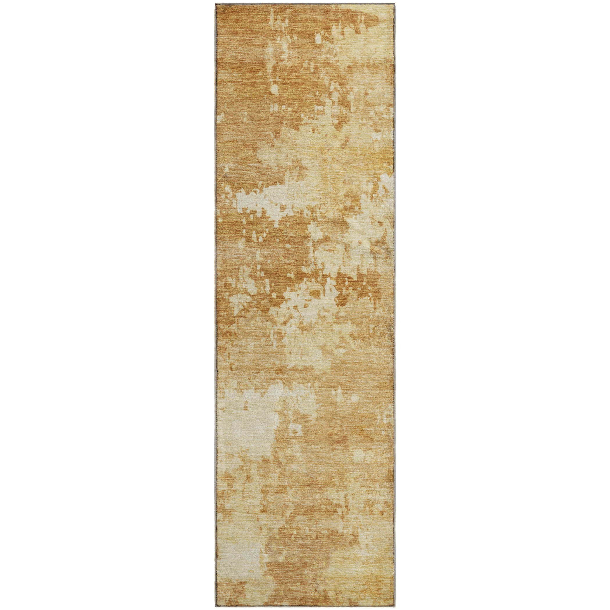 Jaipur Machine Washable Transitional Copper Orange Rug 2'3" x 7'6" #shape_Runner