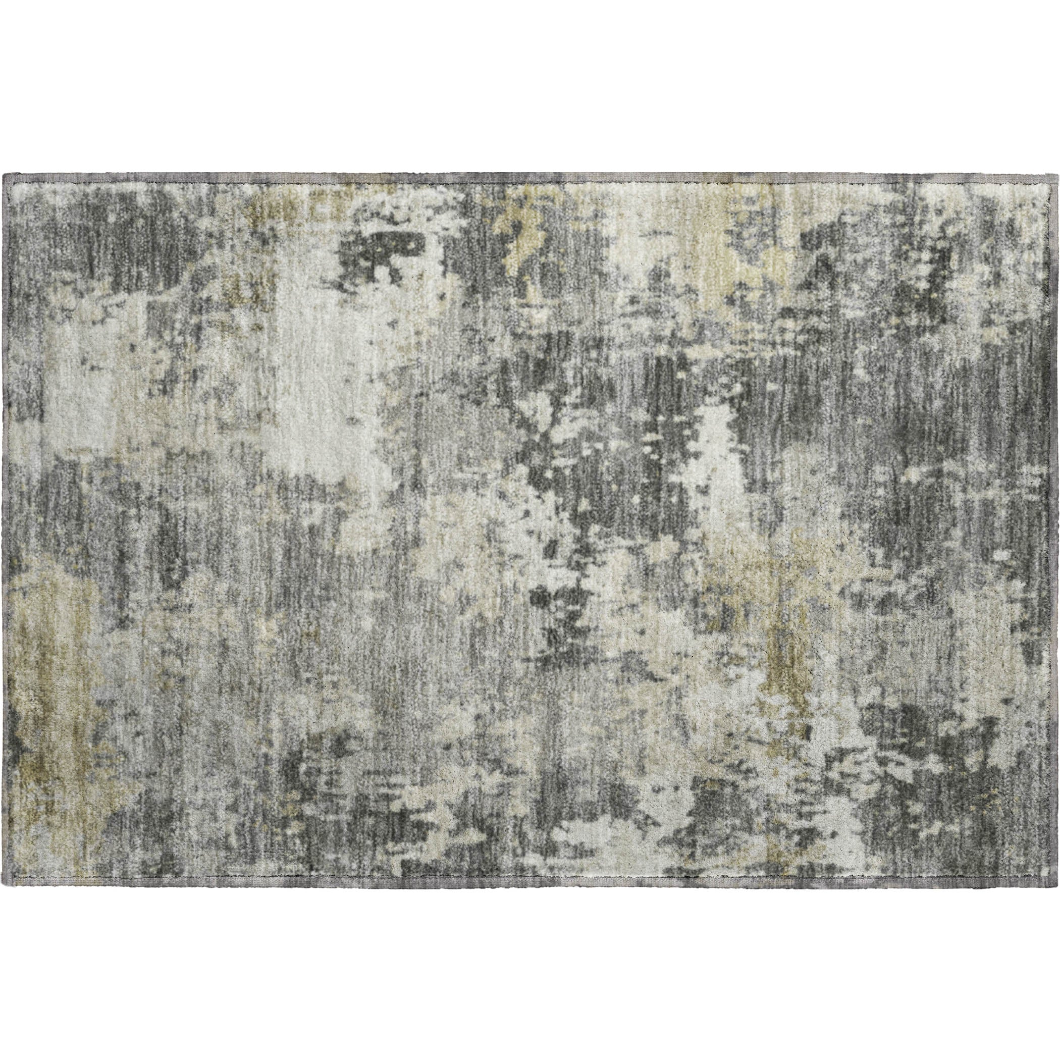 Jaipur Machine Washable Transitional Pewter Gray Rug 1'8" x 2'6" #shape_Rectangle