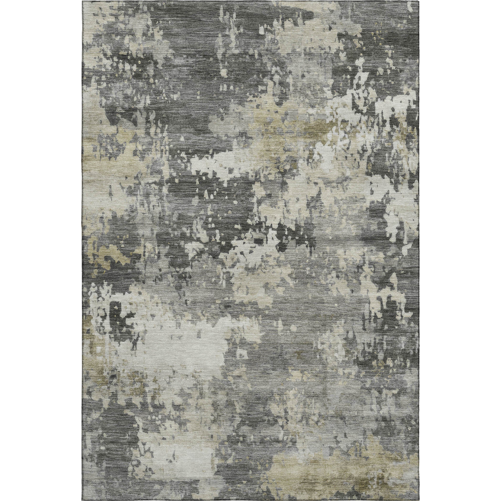Jaipur Machine Washable Transitional Pewter Gray Rug 2'6" x 3'10" #shape_Rectangle