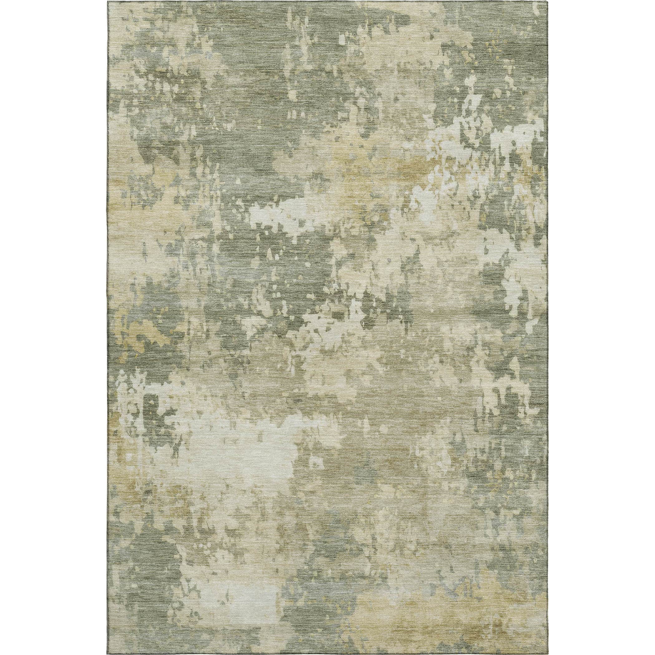 Jaipur Machine Washable Transitional Sage Green Rug 2'6" x 3'10" #shape_Rectangle