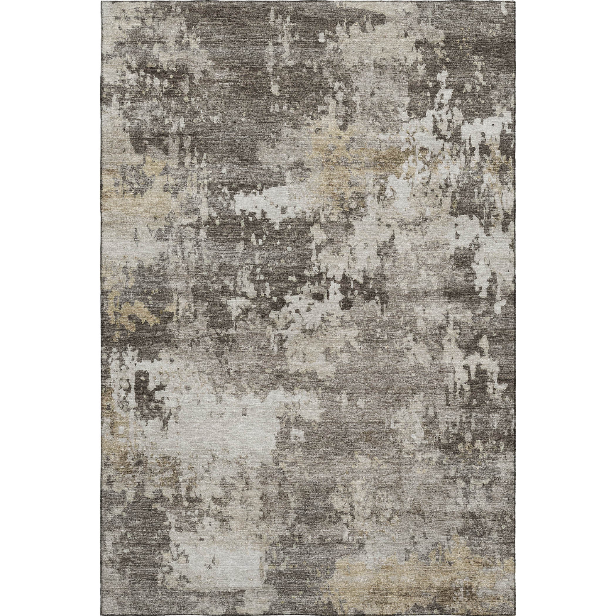 Jaipur Machine Washable Transitional Taupe Brown Rug 2'6" x 3'10" #shape_Rectangle