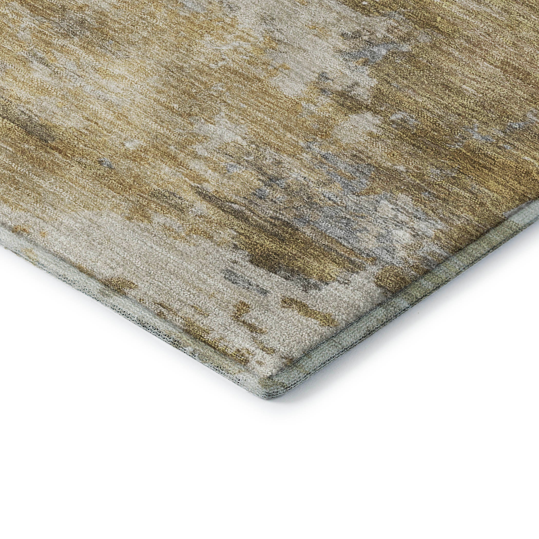 Chiang Mai Machine Washable Transitional Brown Rug 1'8" x 2'6" #shape_Rectangle