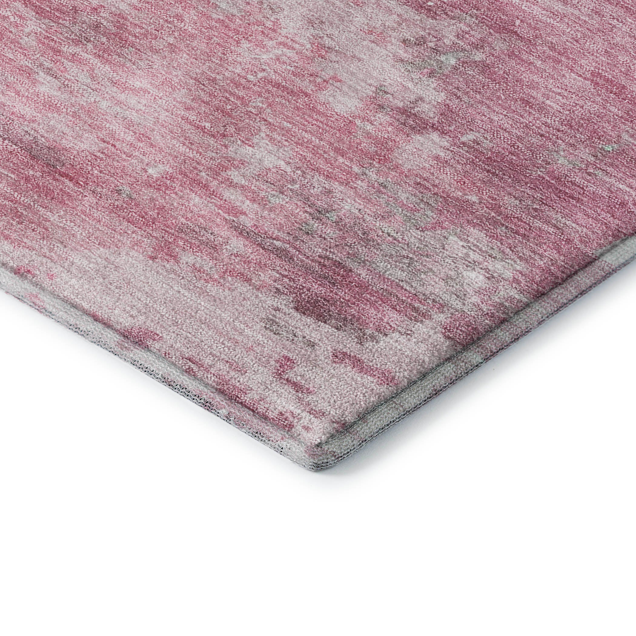 Chiang Mai Machine Washable Transitional Pink Rug 1'8" x 2'6" #shape_Rectangle