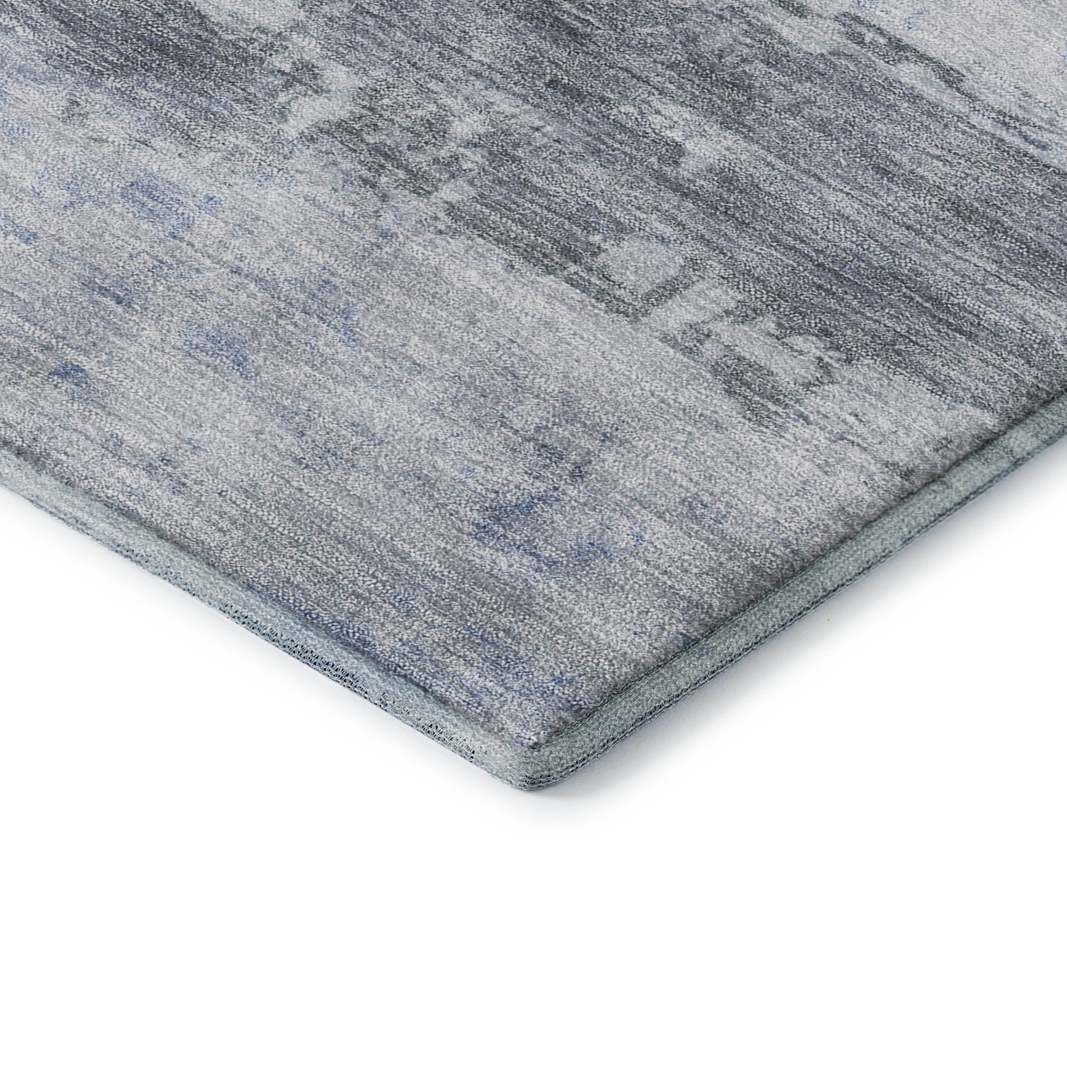 Marrakech Machine Washable Transitional Blue Rug 1'8" x 2'6" #shape_Rectangle