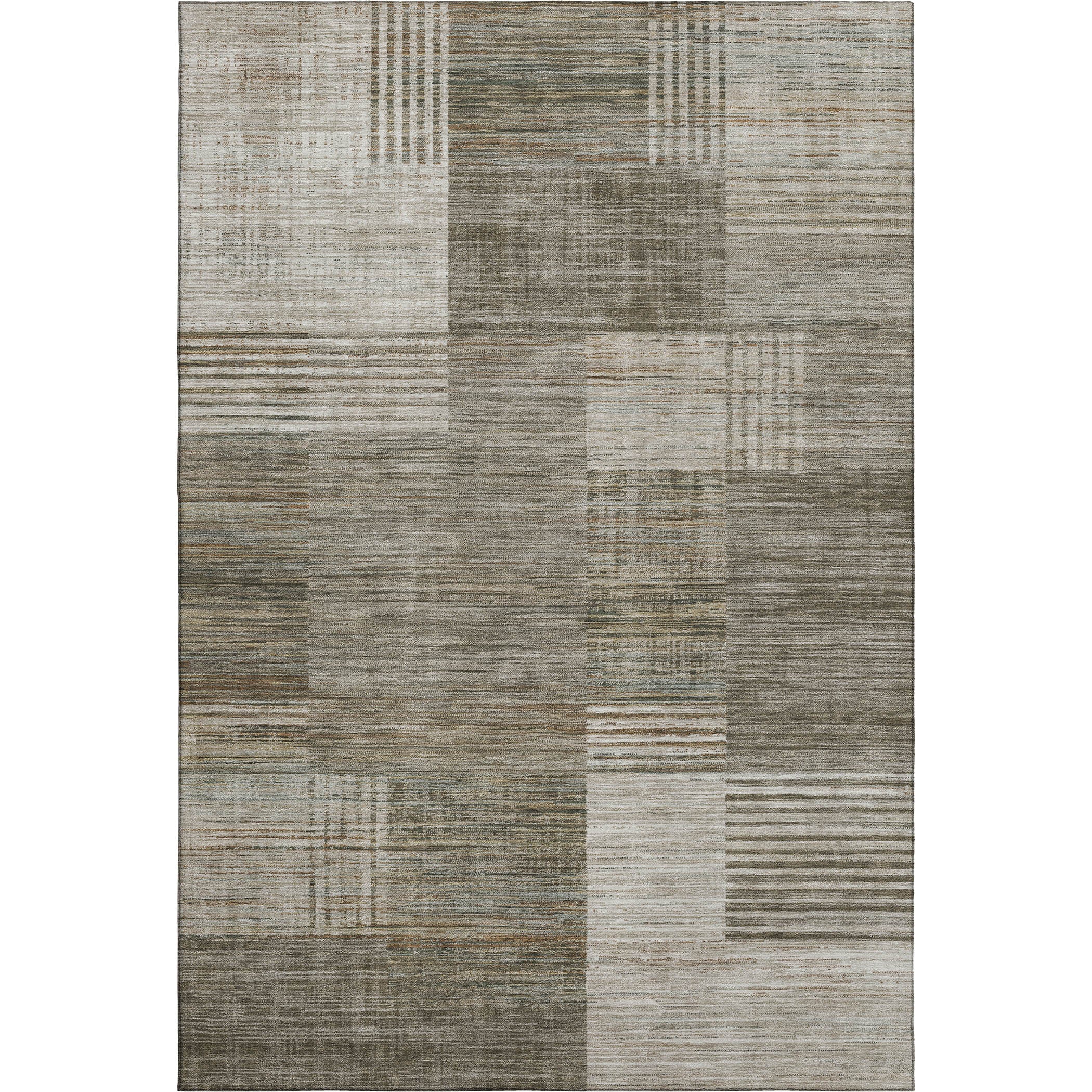 Porto Machine Washable Transitional Pewter Gray Rug 2'6" x 3'10" #shape_Rectangle