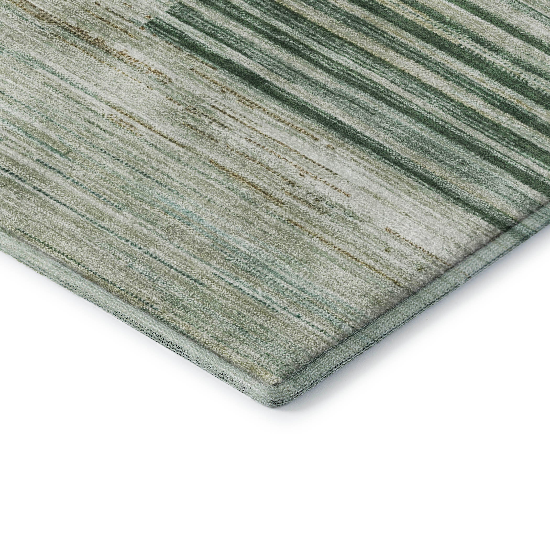 Porto Machine Washable Transitional Teal Rug 1'8" x 2'6" #shape_Rectangle