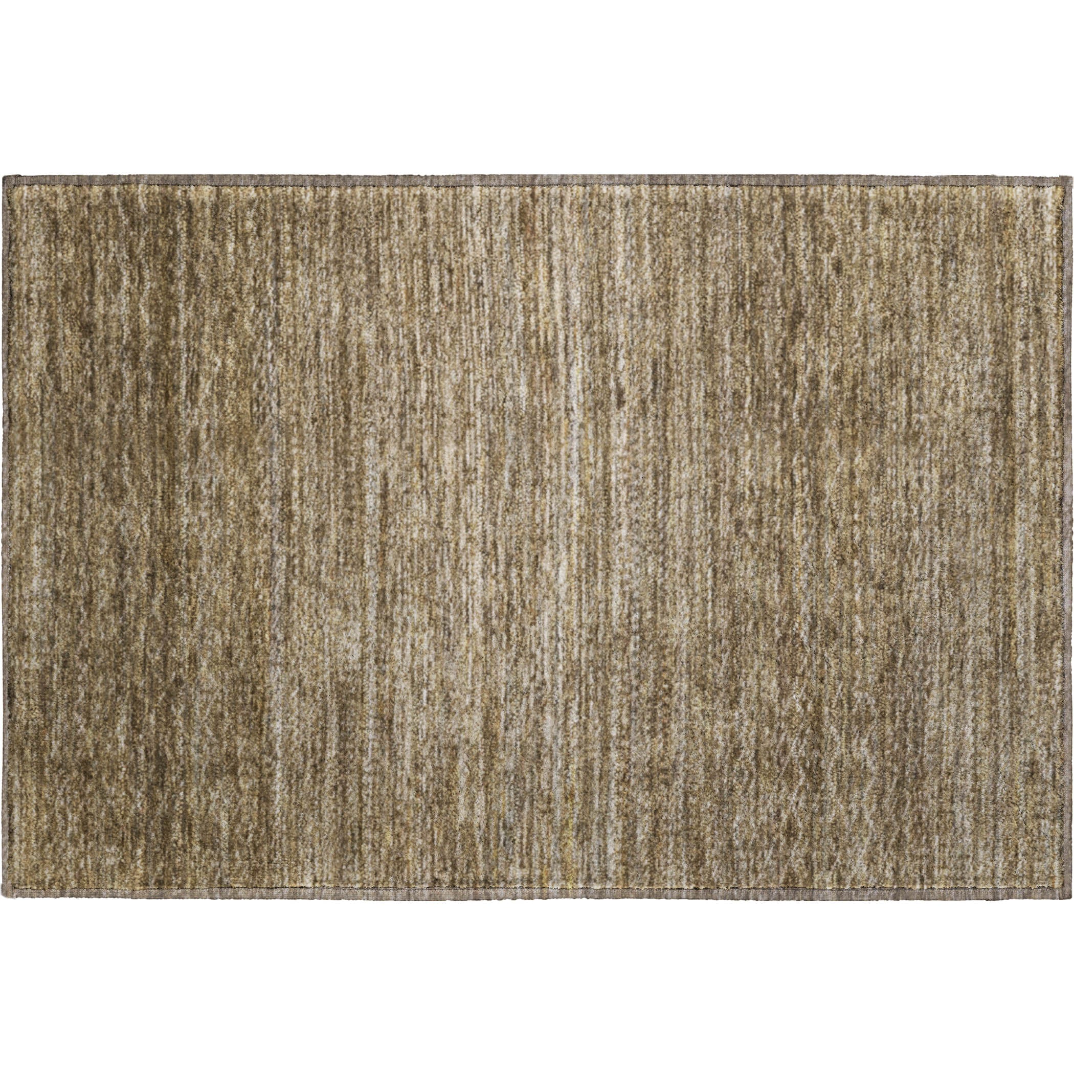 Sintra Machine Washable Transitional Chocolate Brown Rug 1'8" x 2'6" #shape_Rectangle