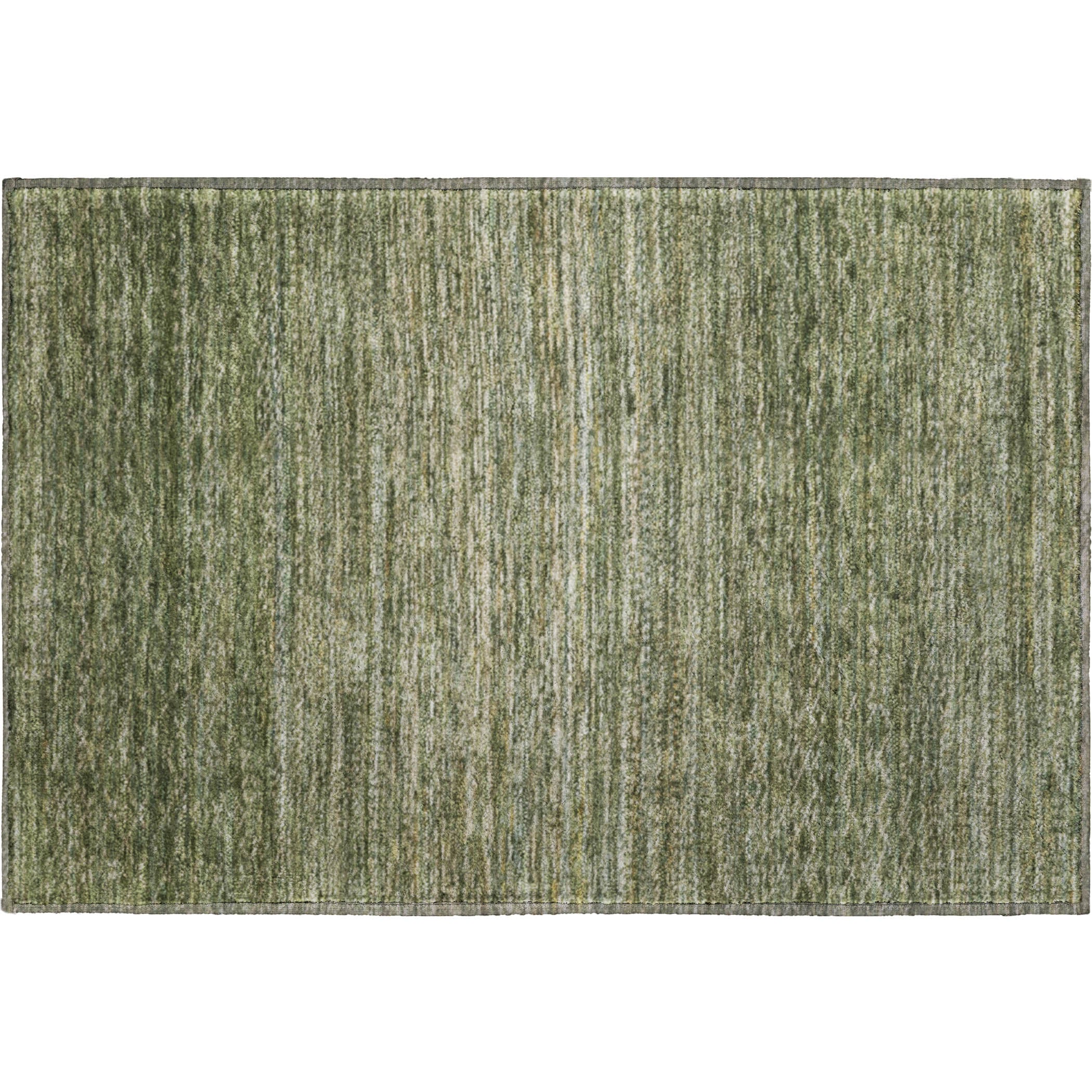 Sintra Machine Washable Transitional Fern Green Rug 1'8" x 2'6" #shape_Rectangle